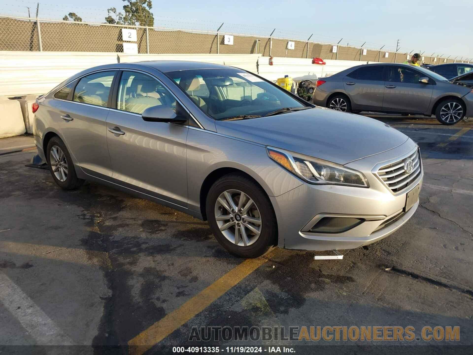 5NPE24AF5HH574179 HYUNDAI SONATA 2017