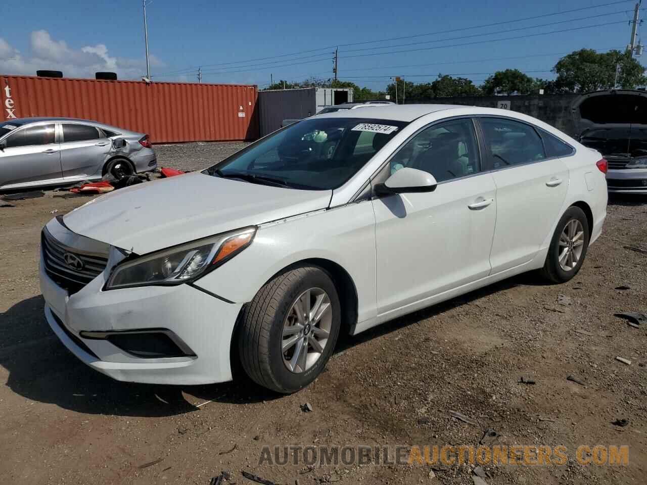 5NPE24AF5HH584128 HYUNDAI SONATA 2017