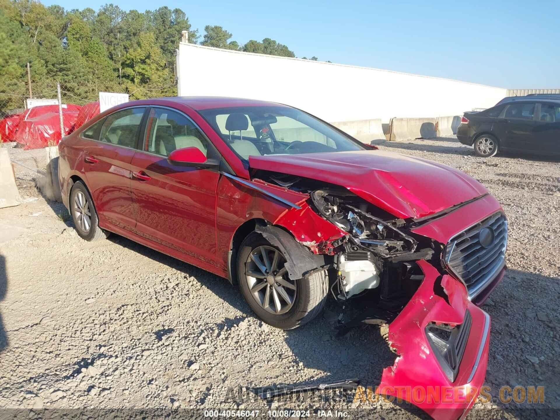 5NPE24AF5KH737355 HYUNDAI SONATA 2019