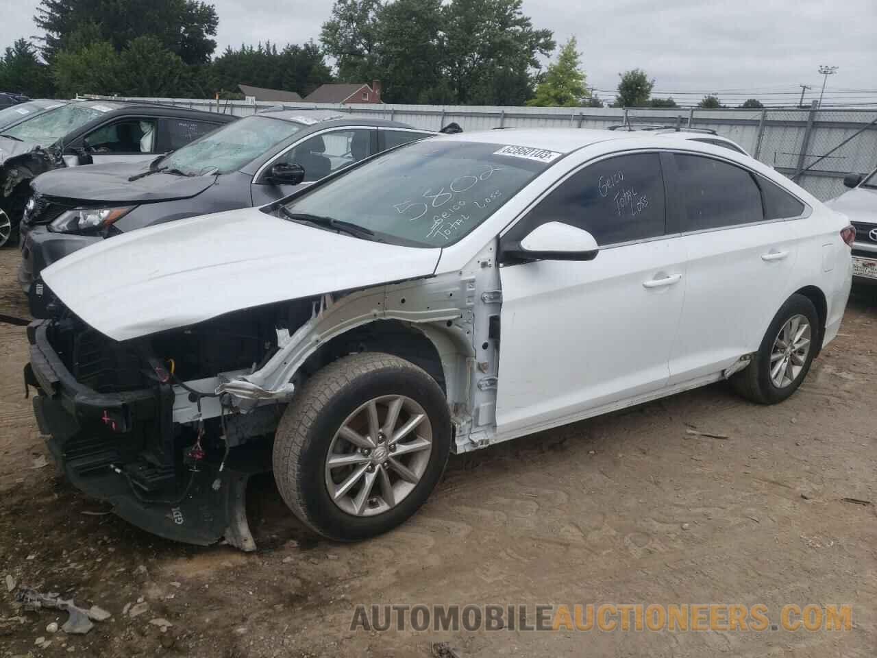 5NPE24AF5KH805802 HYUNDAI SONATA 2019