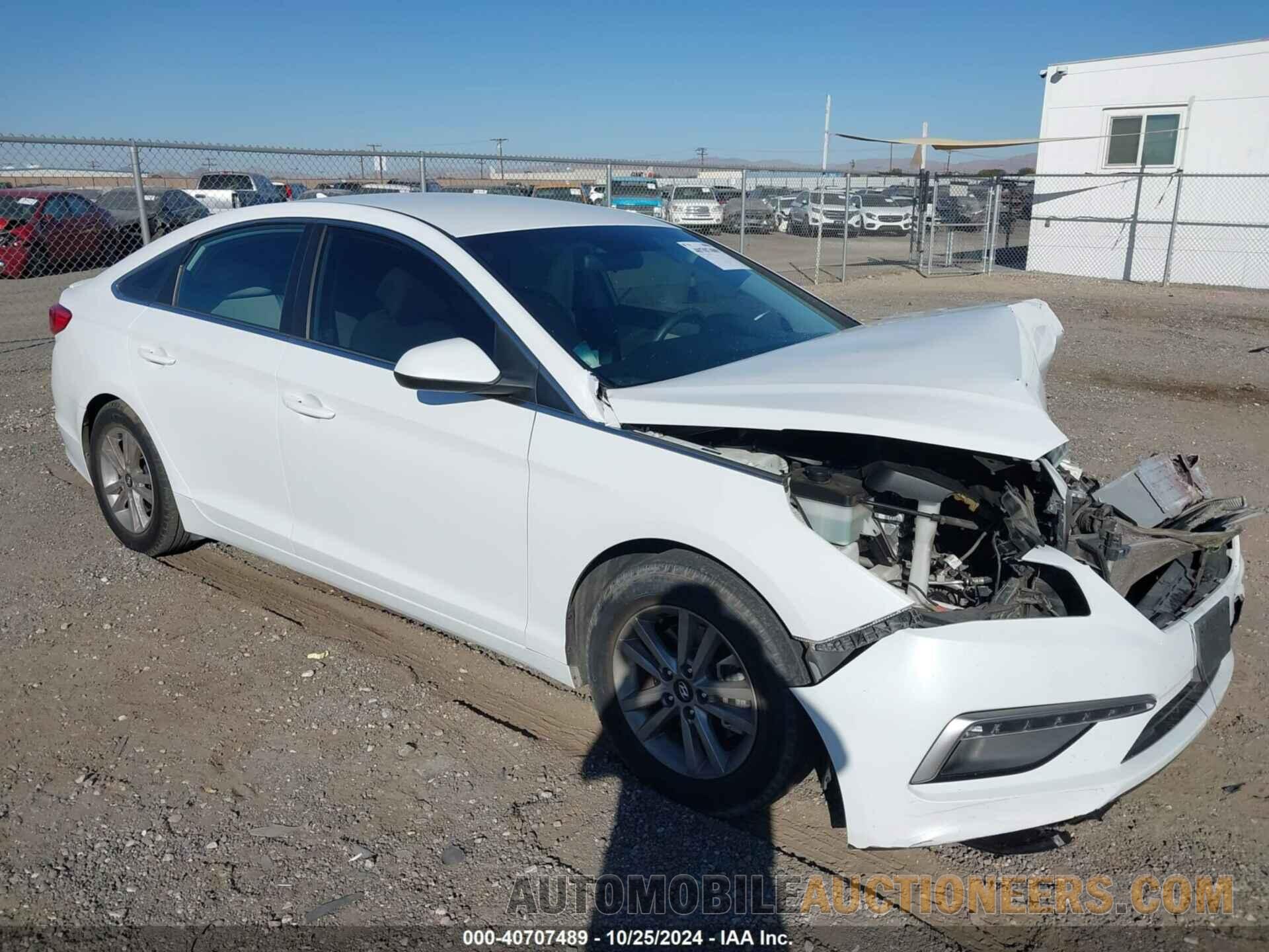 5NPE24AF6FH123291 HYUNDAI SONATA 2015