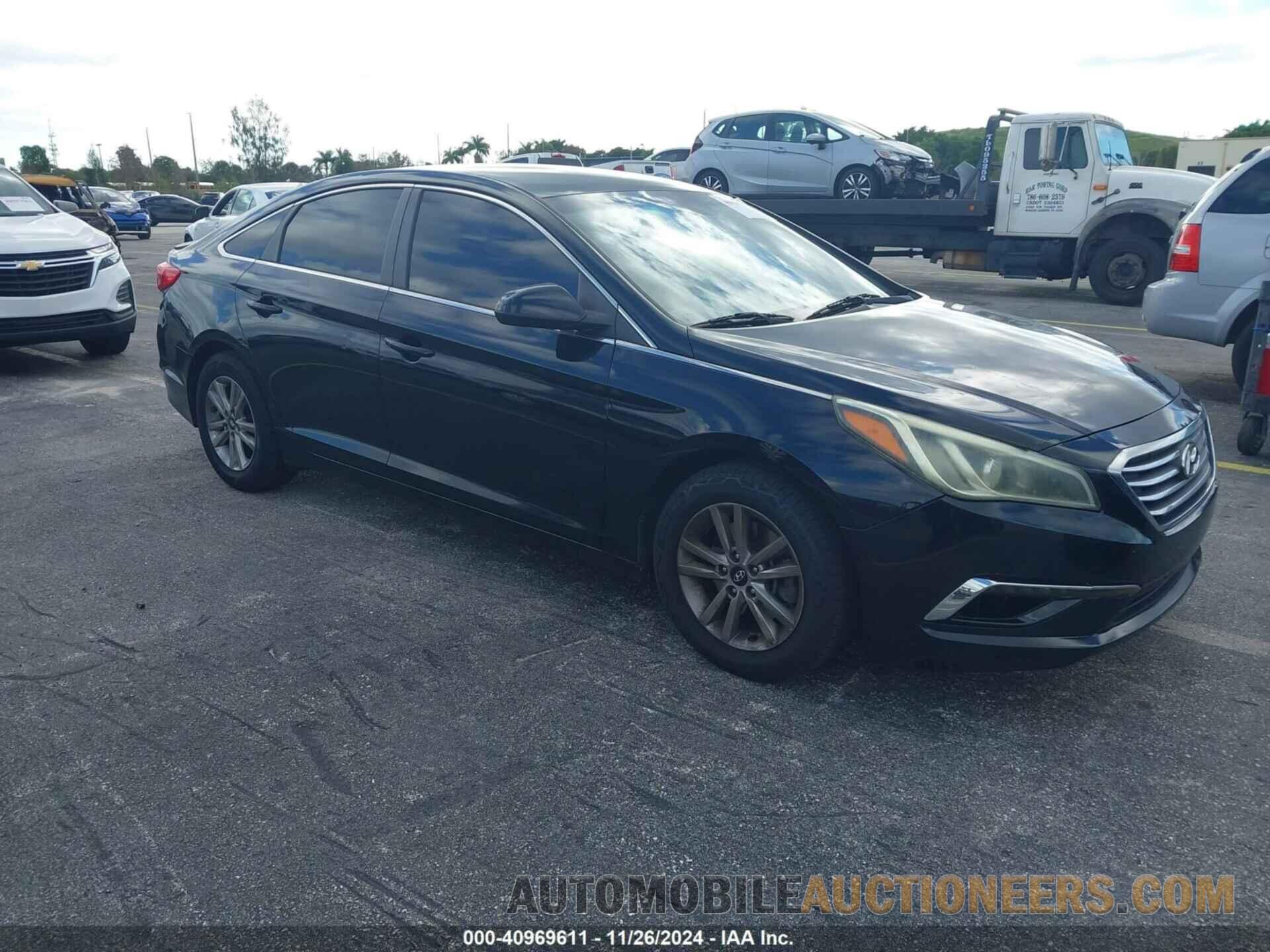 5NPE24AF6FH177657 HYUNDAI SONATA 2015