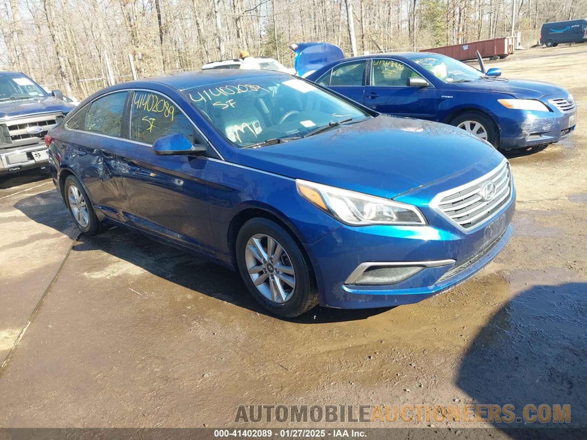 5NPE24AF6GH323721 HYUNDAI SONATA 2016