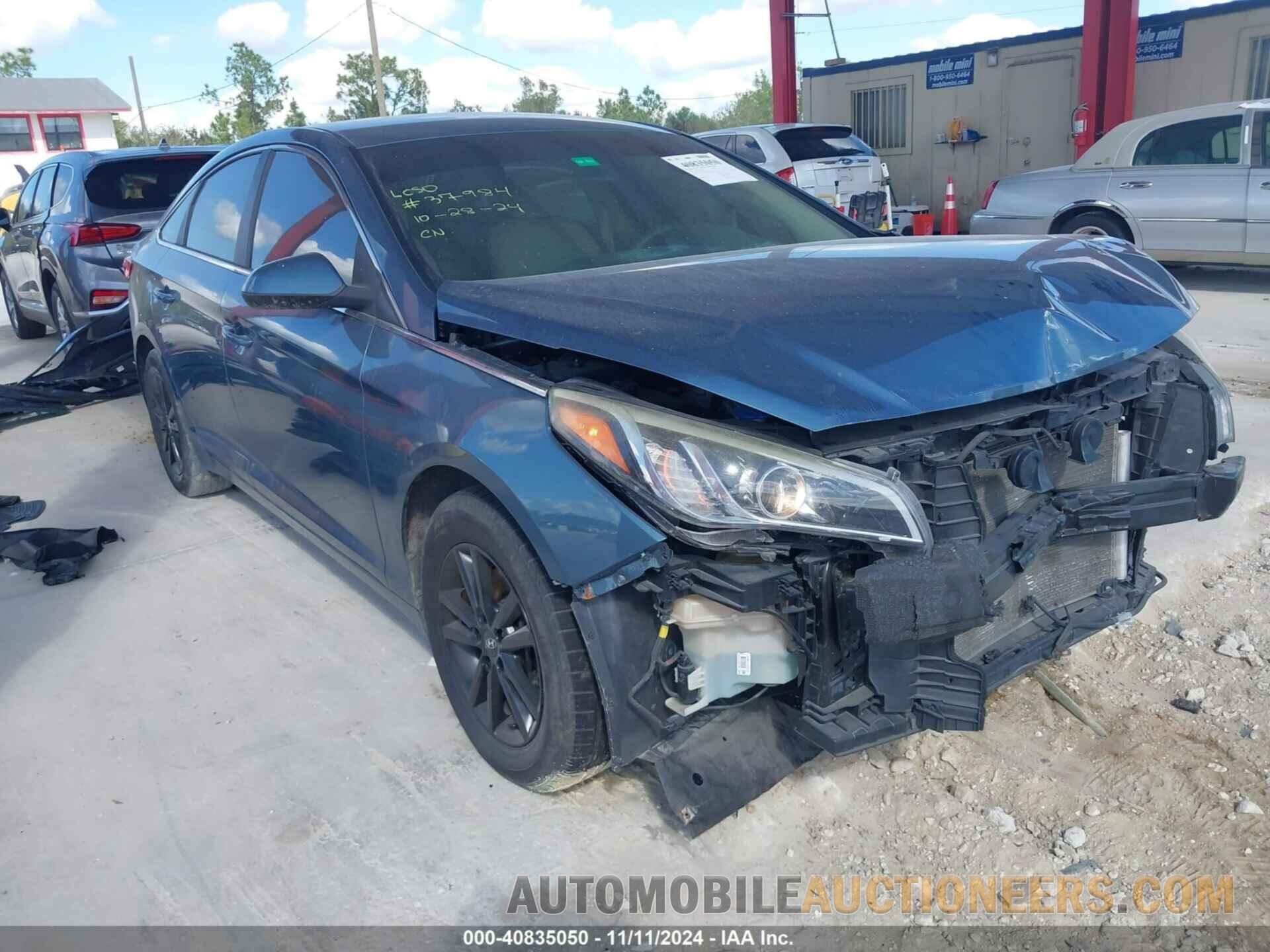 5NPE24AF6GH394983 HYUNDAI SONATA 2016