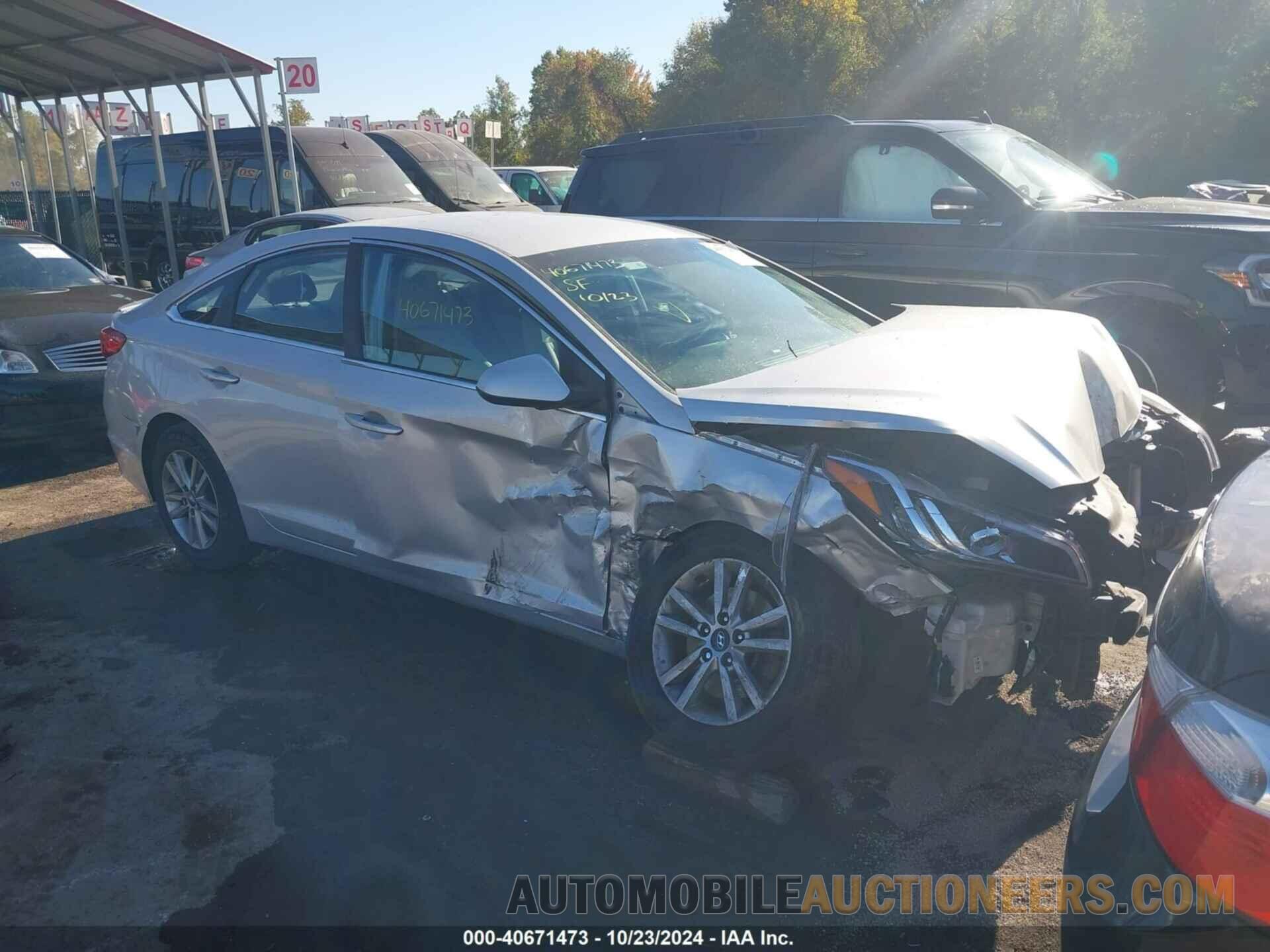 5NPE24AF6GH408025 HYUNDAI SONATA 2016