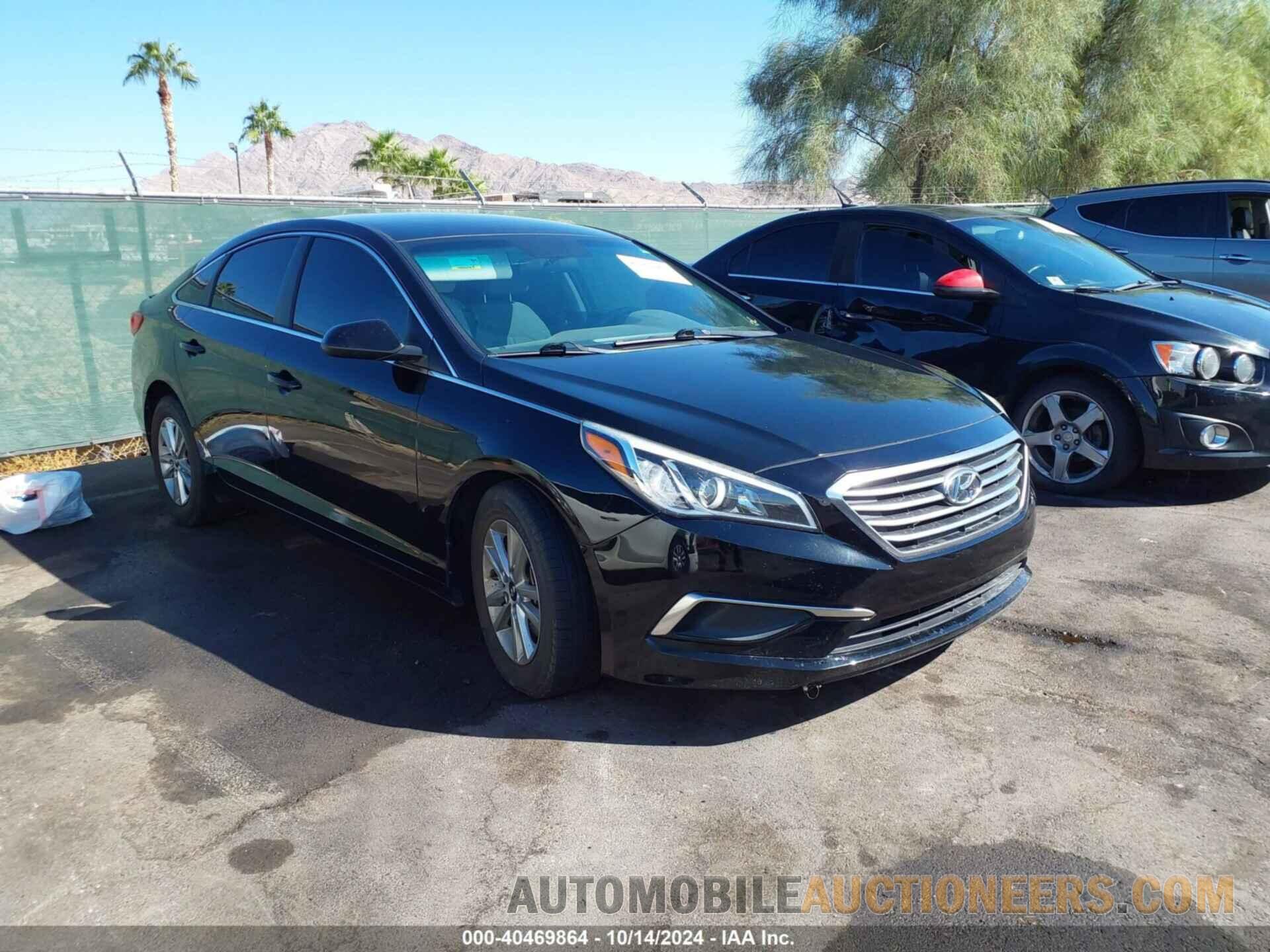 5NPE24AF6HH455315 HYUNDAI SONATA 2017