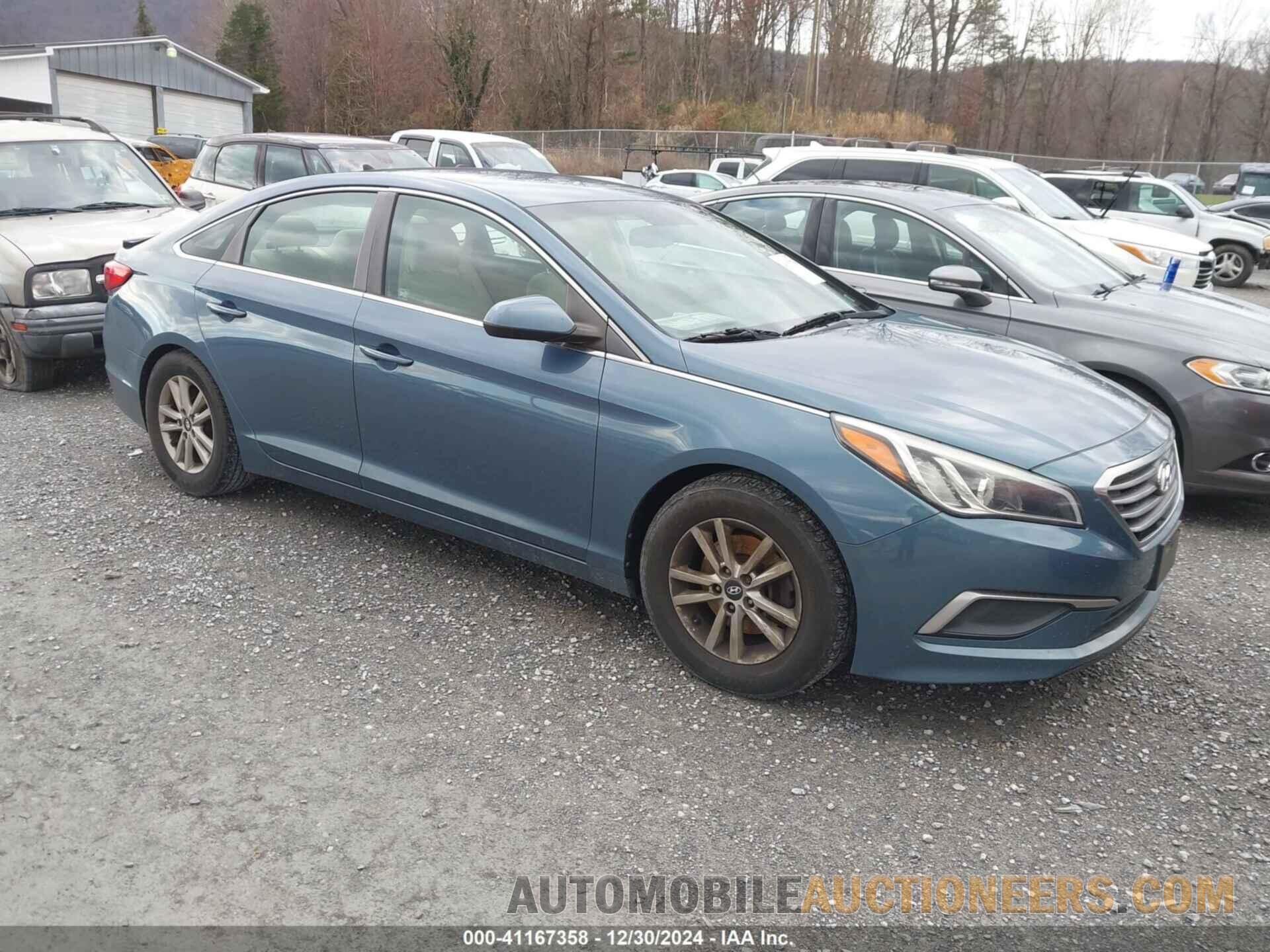 5NPE24AF6HH482322 HYUNDAI SONATA 2017