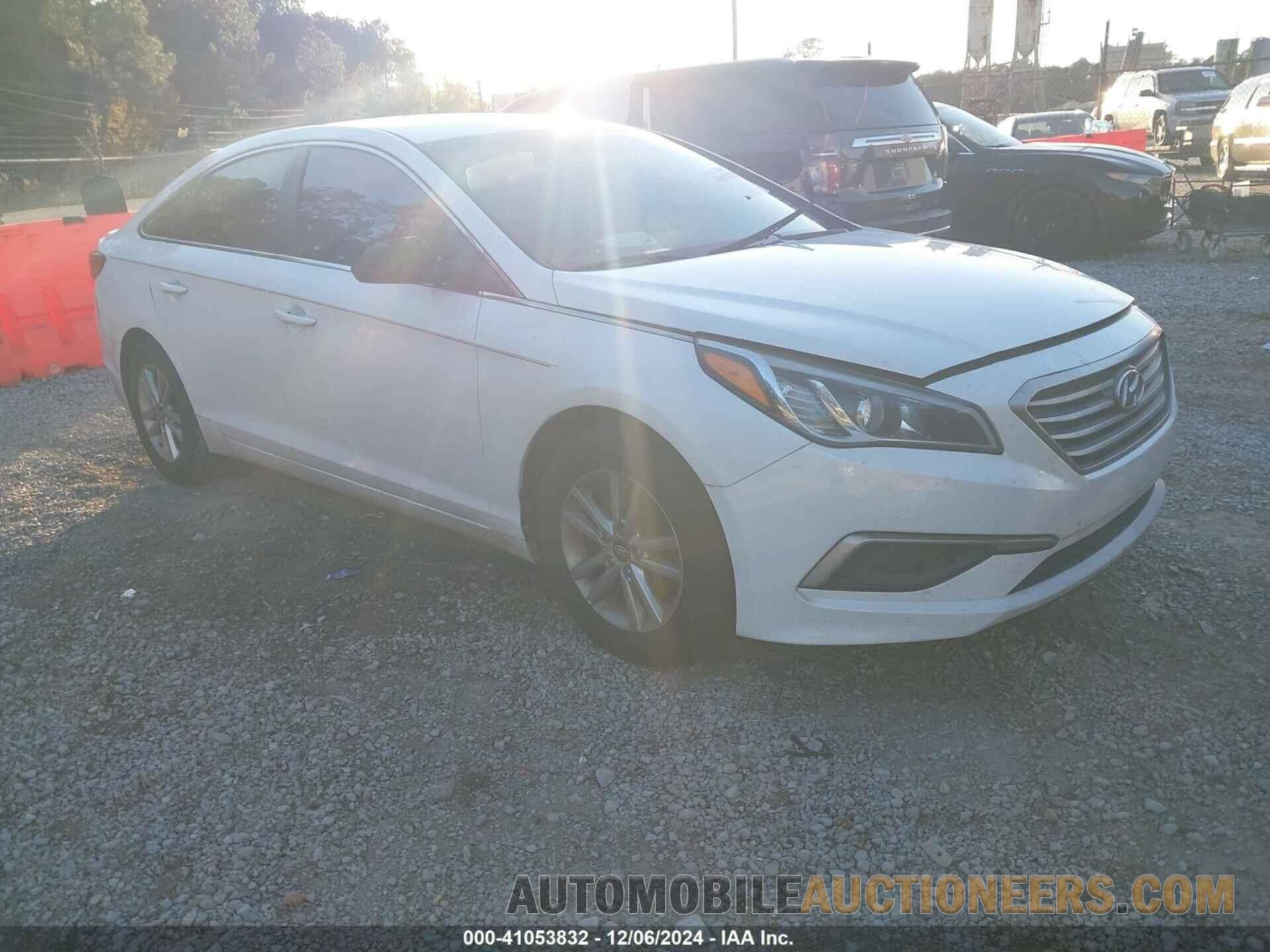 5NPE24AF6HH535018 HYUNDAI SONATA 2017