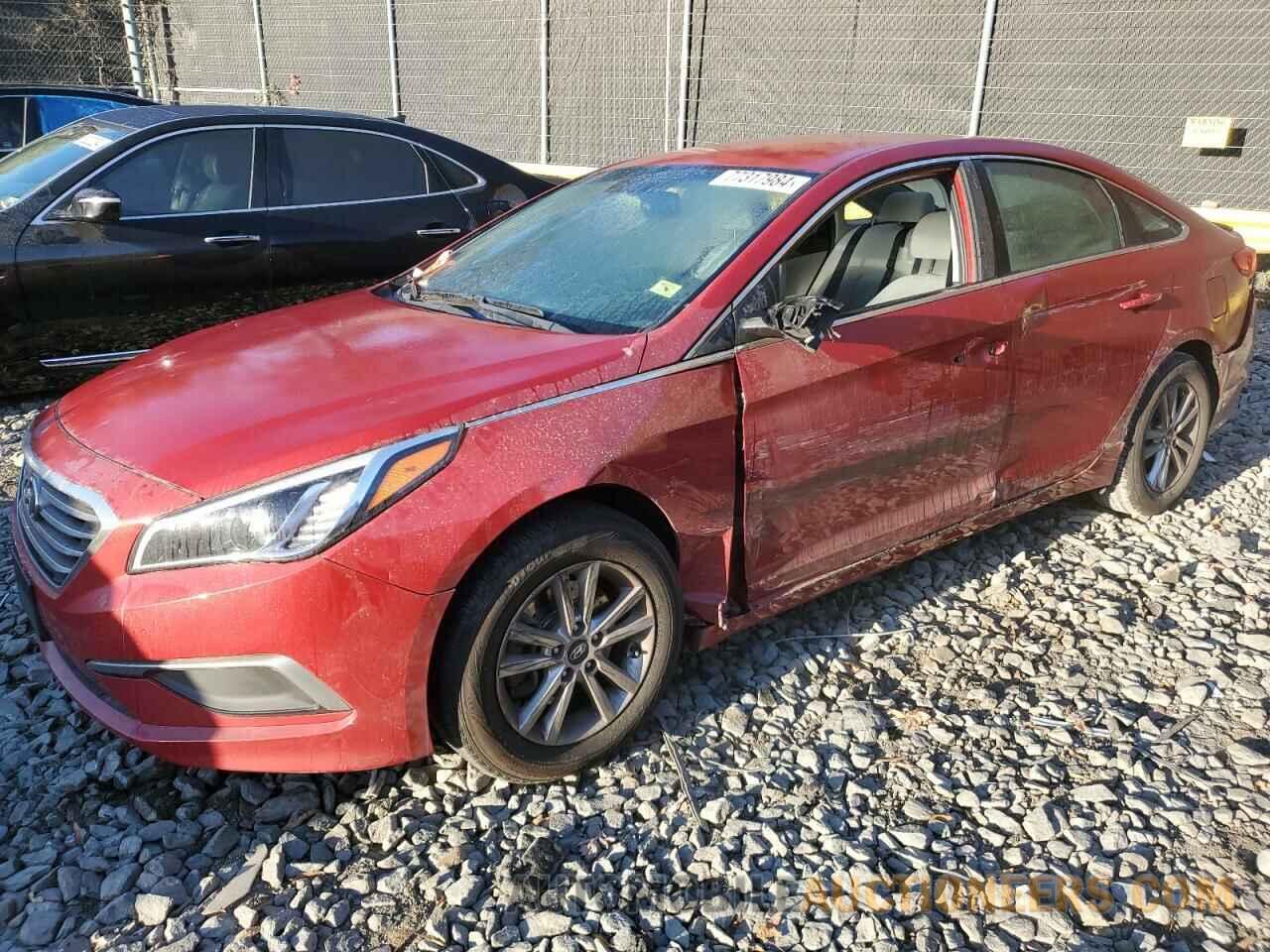 5NPE24AF6HH536489 HYUNDAI SONATA 2017