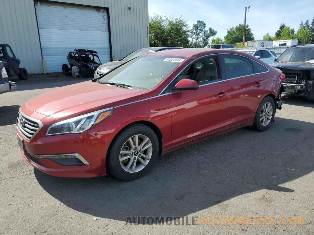 5NPE24AF7FH053784 HYUNDAI SONATA 2015