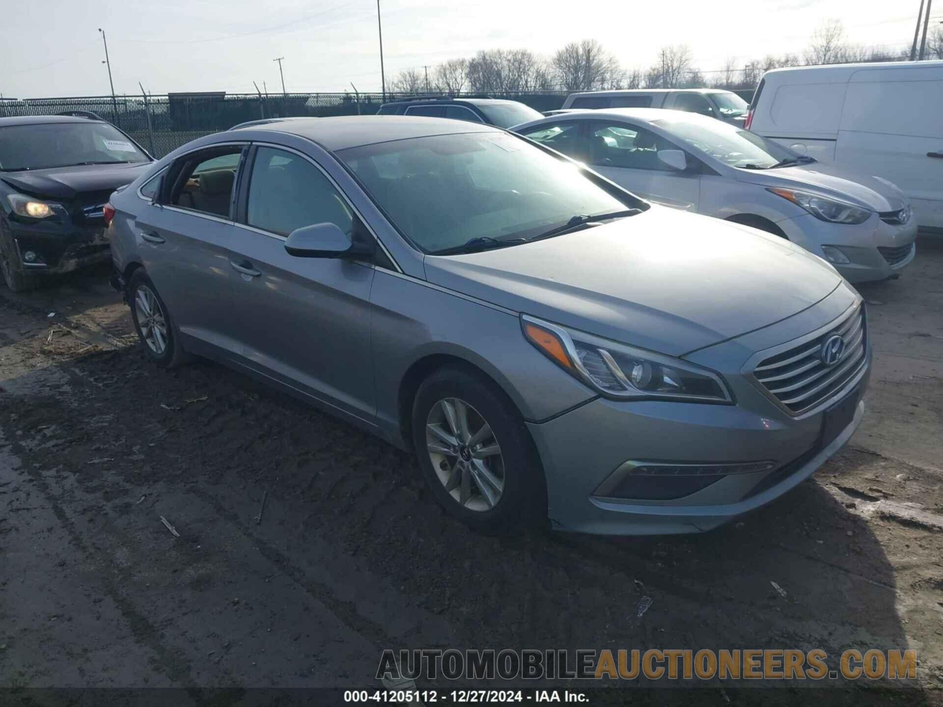 5NPE24AF7FH125650 HYUNDAI SONATA 2015