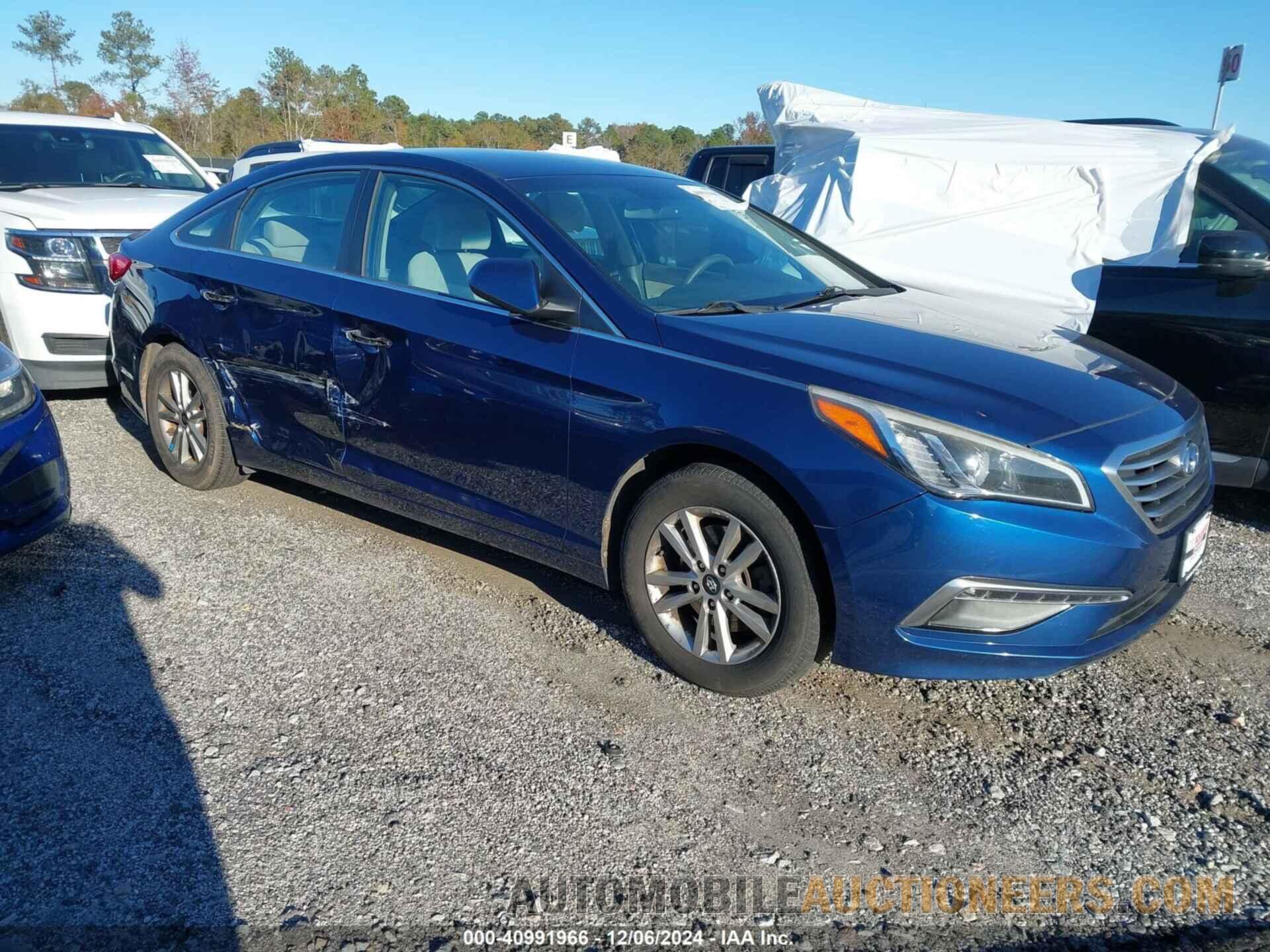 5NPE24AF7FH157160 HYUNDAI SONATA 2015