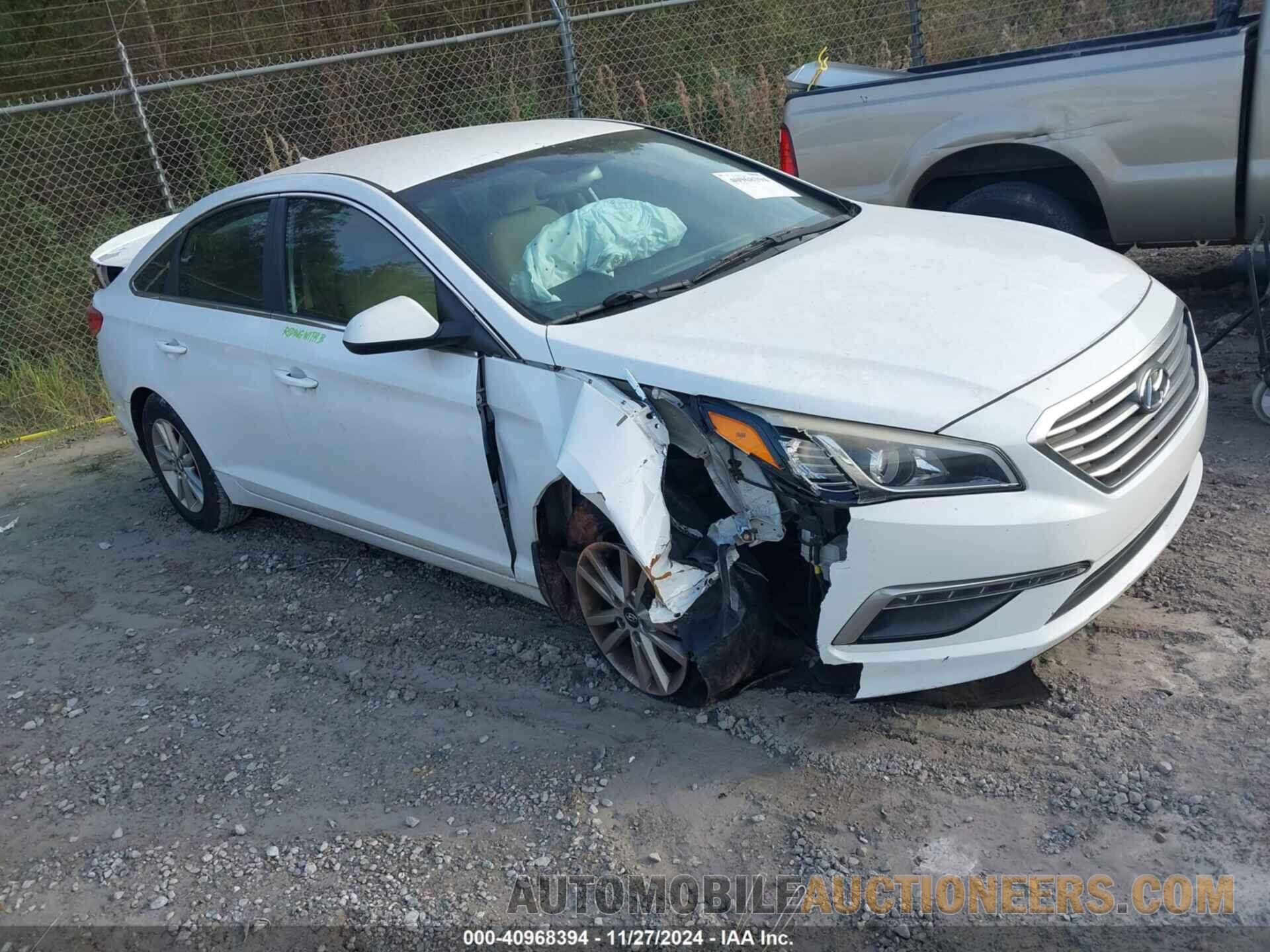 5NPE24AF7FH187792 HYUNDAI SONATA 2015