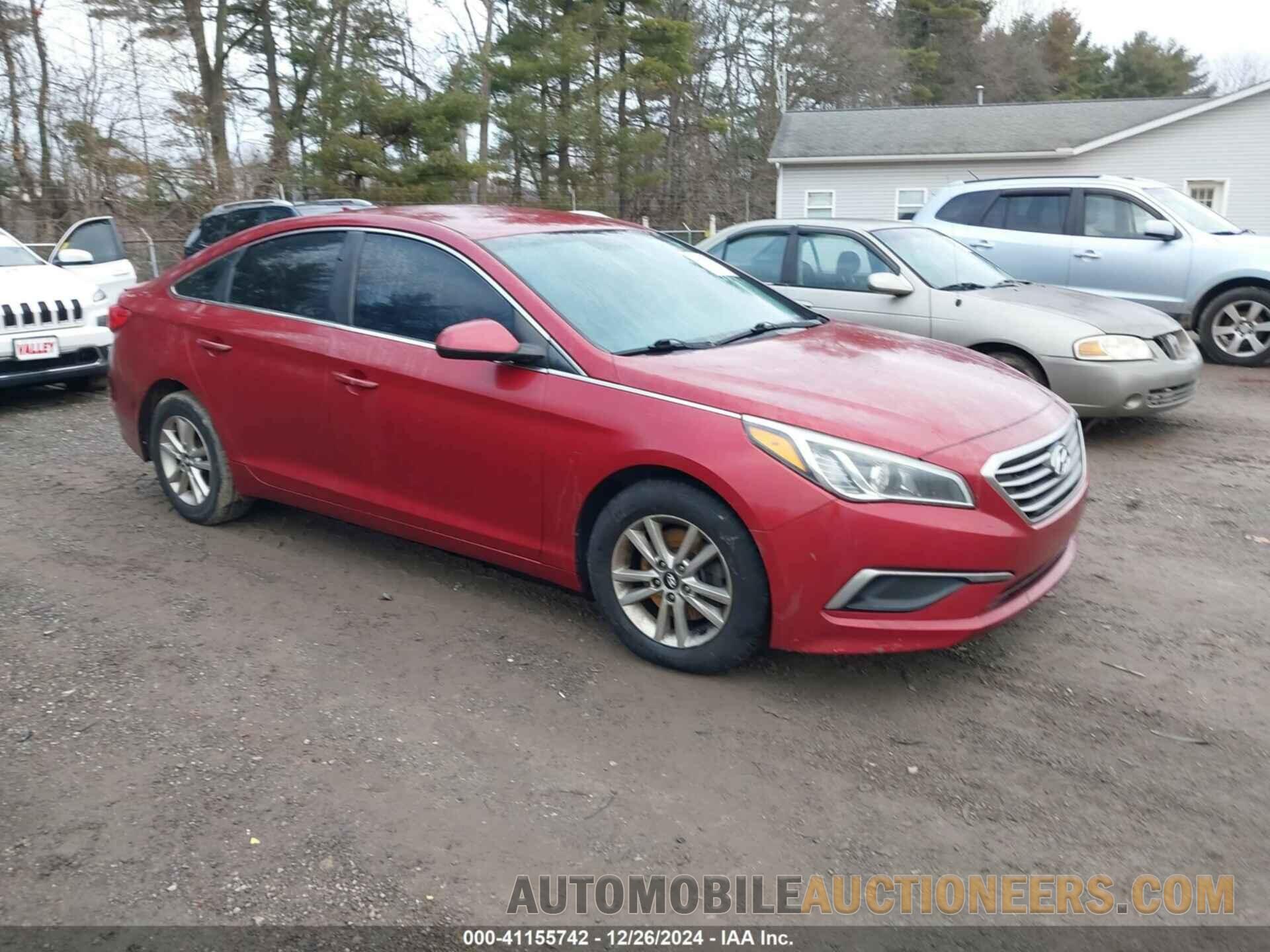 5NPE24AF7GH322075 HYUNDAI SONATA 2016