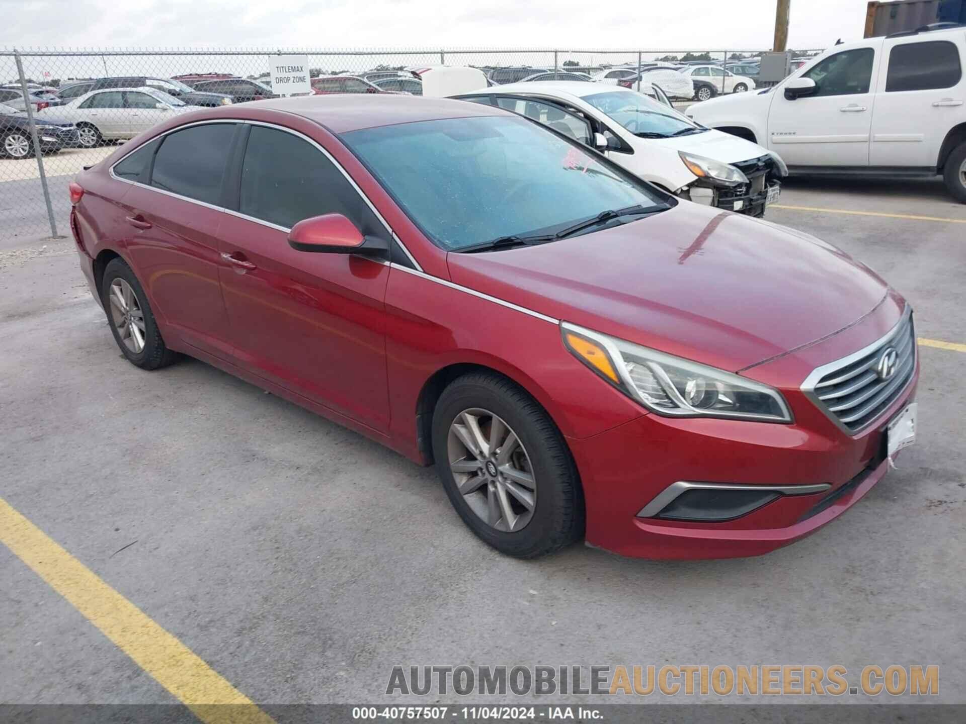 5NPE24AF7GH342097 HYUNDAI SONATA 2016