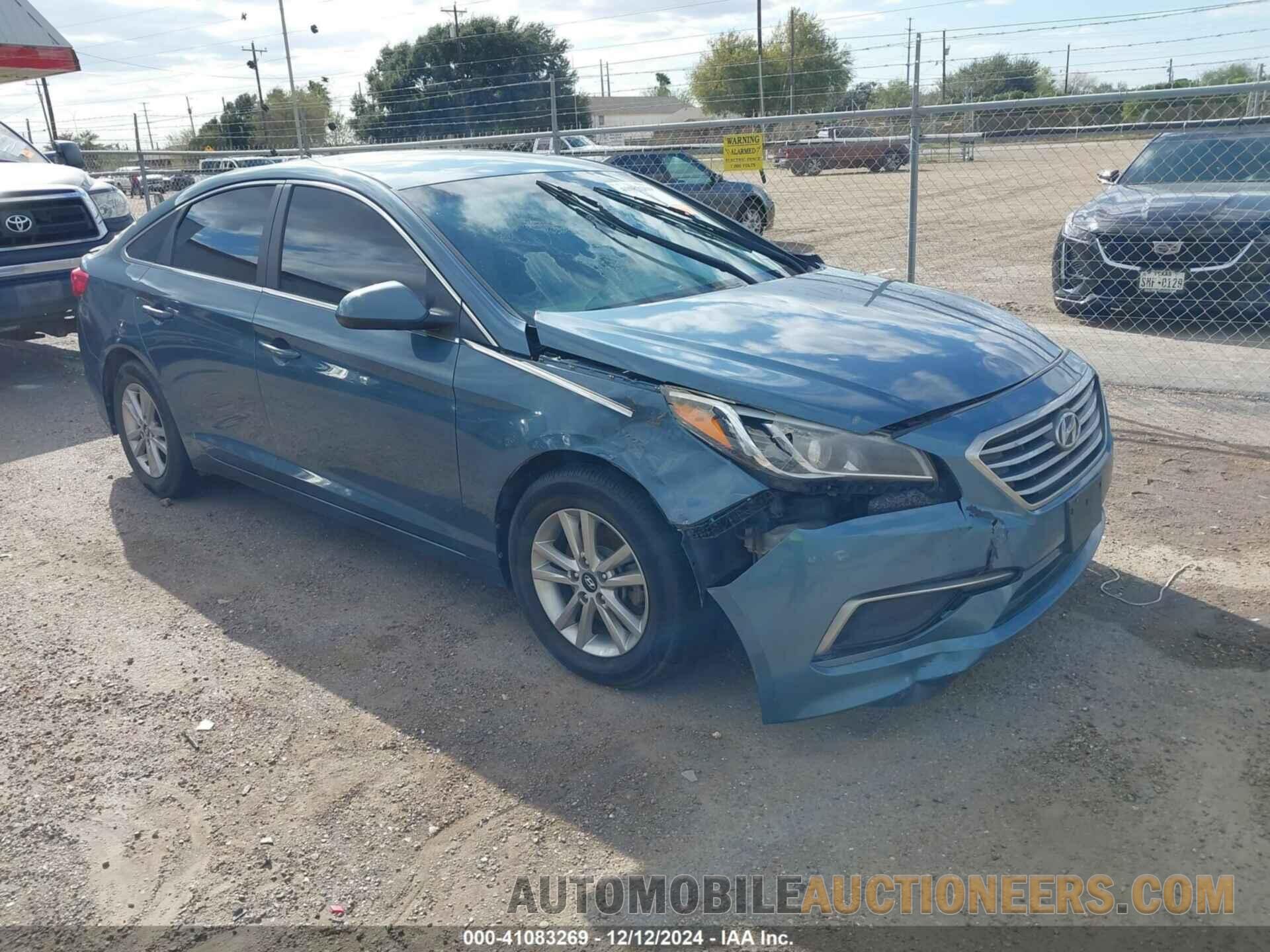 5NPE24AF7GH353438 HYUNDAI SONATA 2016