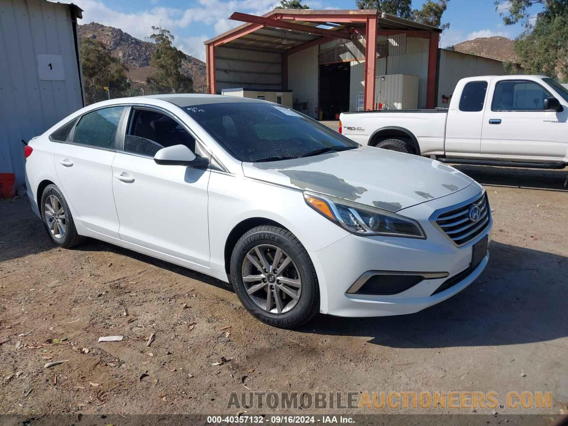 5NPE24AF7GH391378 HYUNDAI SONATA 2016