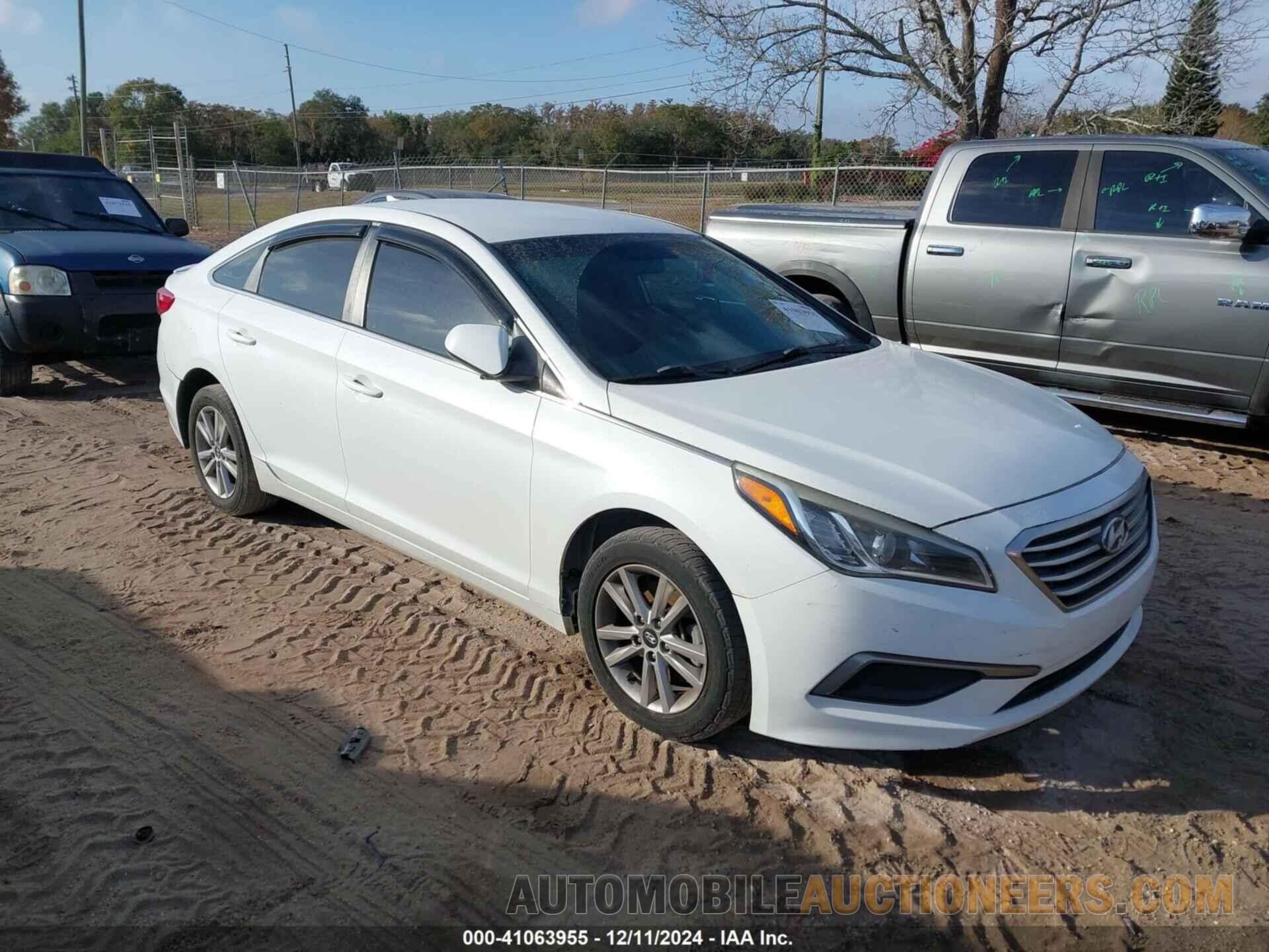 5NPE24AF7GH408941 HYUNDAI SONATA 2016