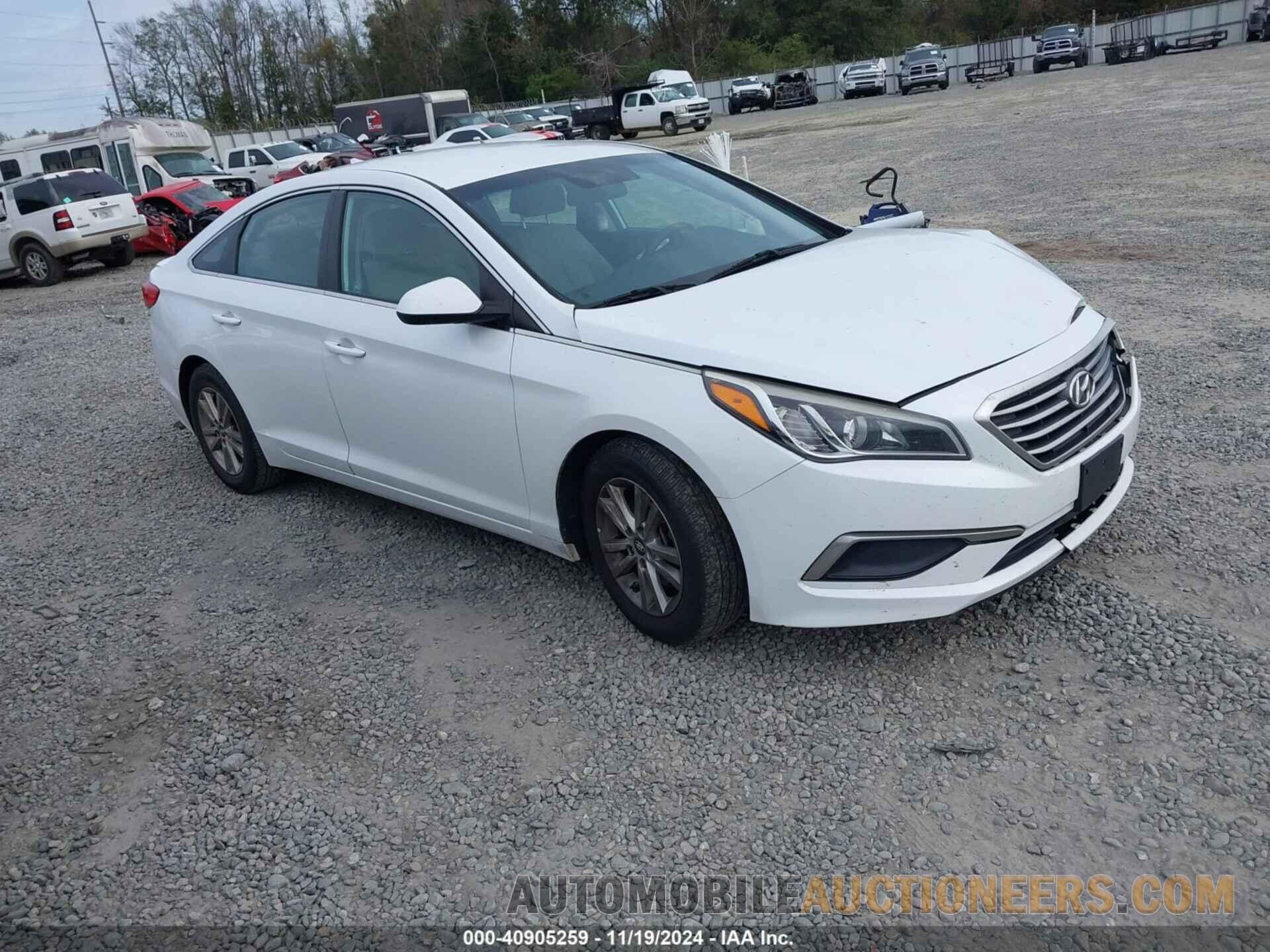 5NPE24AF7HH445862 HYUNDAI SONATA 2017