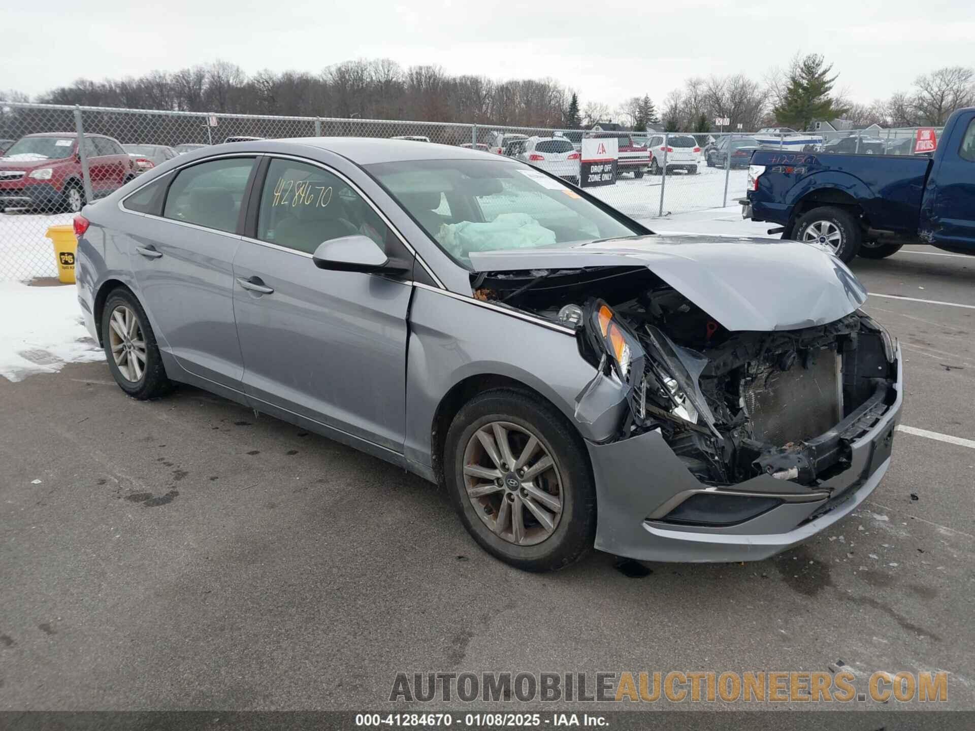 5NPE24AF7HH459454 HYUNDAI SONATA 2017