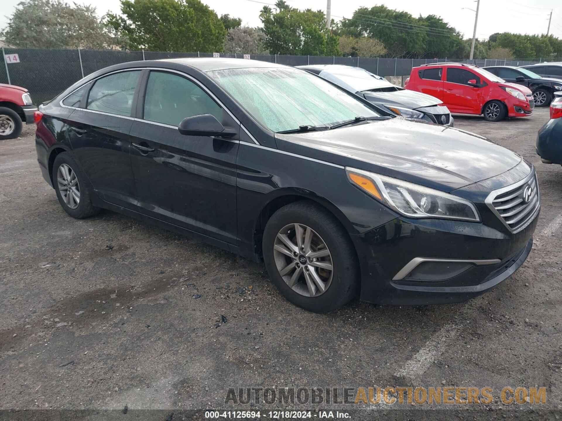 5NPE24AF7HH480255 HYUNDAI SONATA 2017