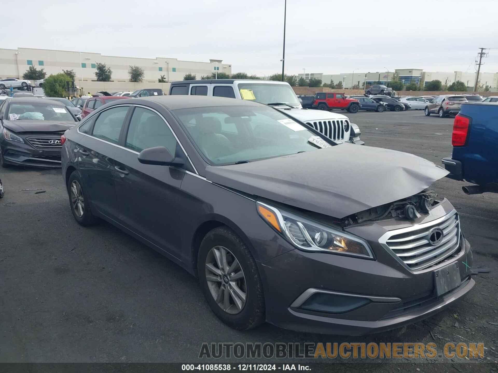 5NPE24AF7HH560459 HYUNDAI SONATA 2017