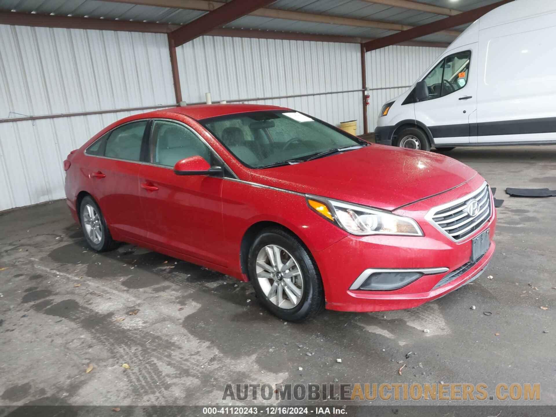 5NPE24AF7HH563815 HYUNDAI SONATA 2017