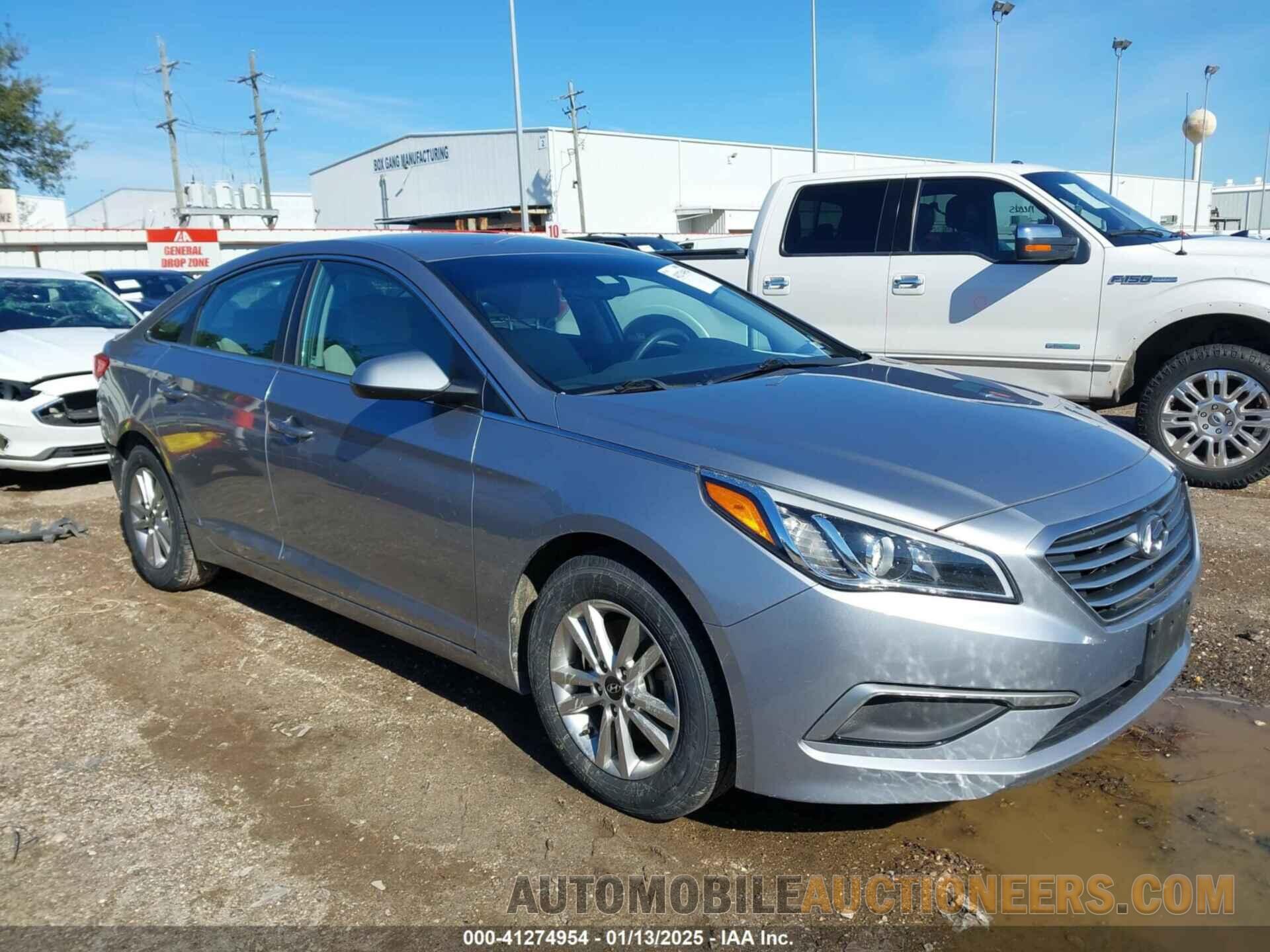 5NPE24AF7HH579318 HYUNDAI SONATA 2017