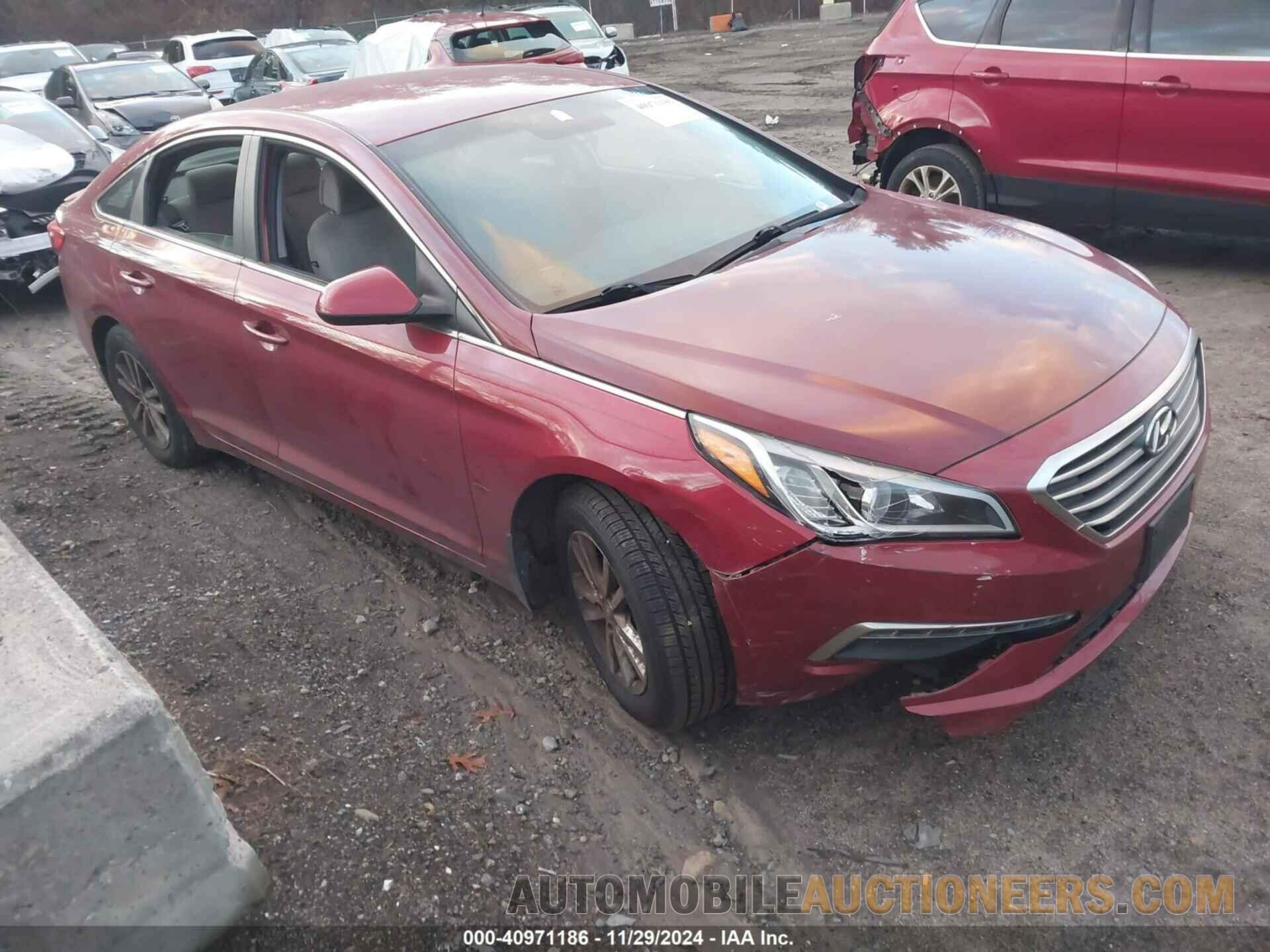 5NPE24AF8FH100398 HYUNDAI SONATA 2015