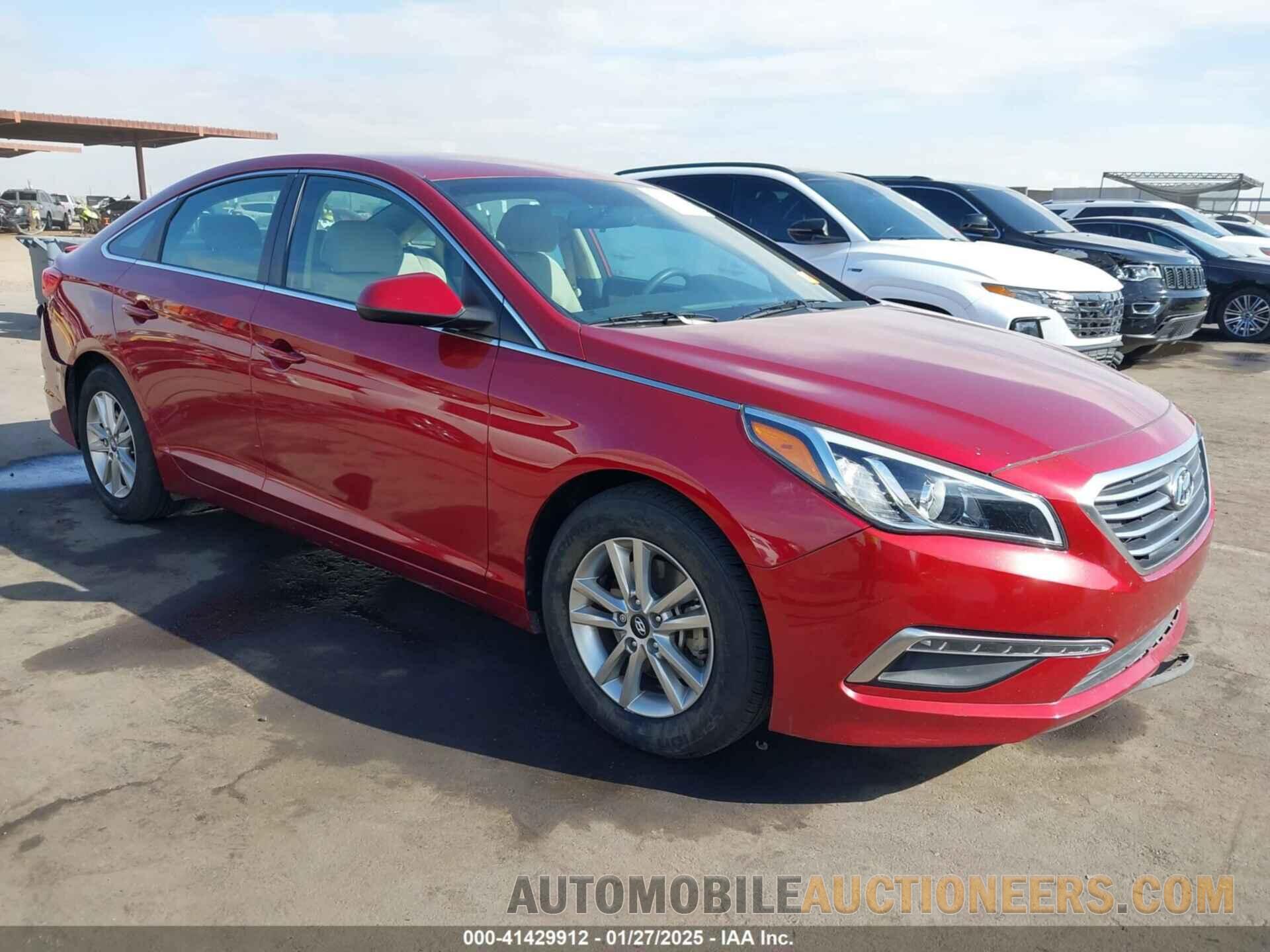 5NPE24AF8FH171083 HYUNDAI SONATA 2015