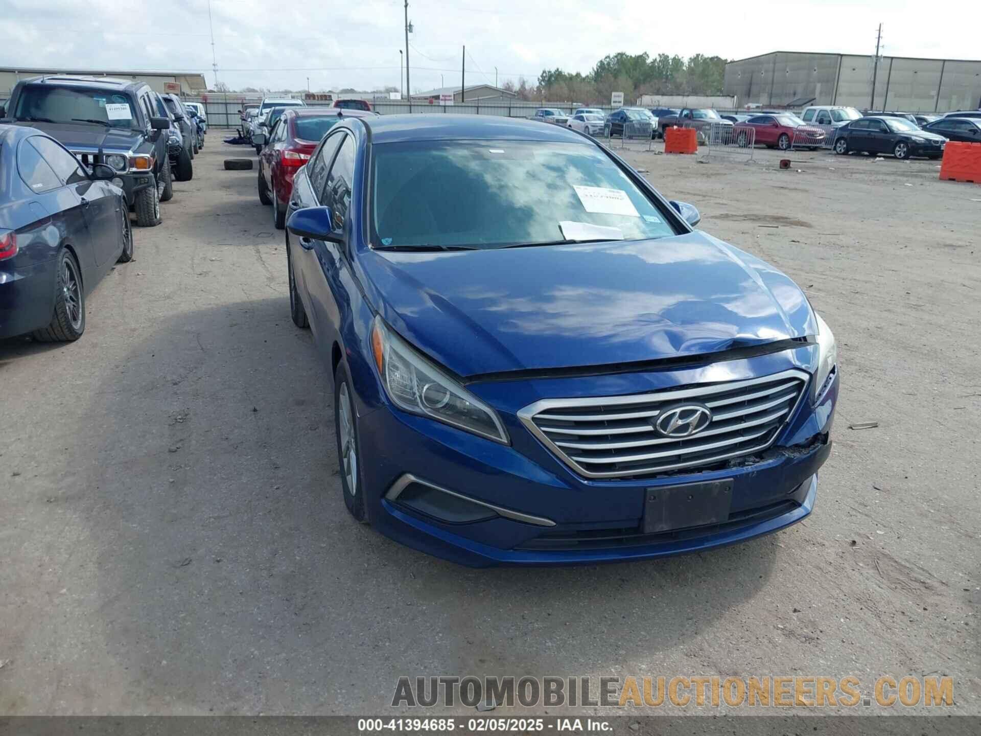 5NPE24AF8GH301123 HYUNDAI SONATA 2016