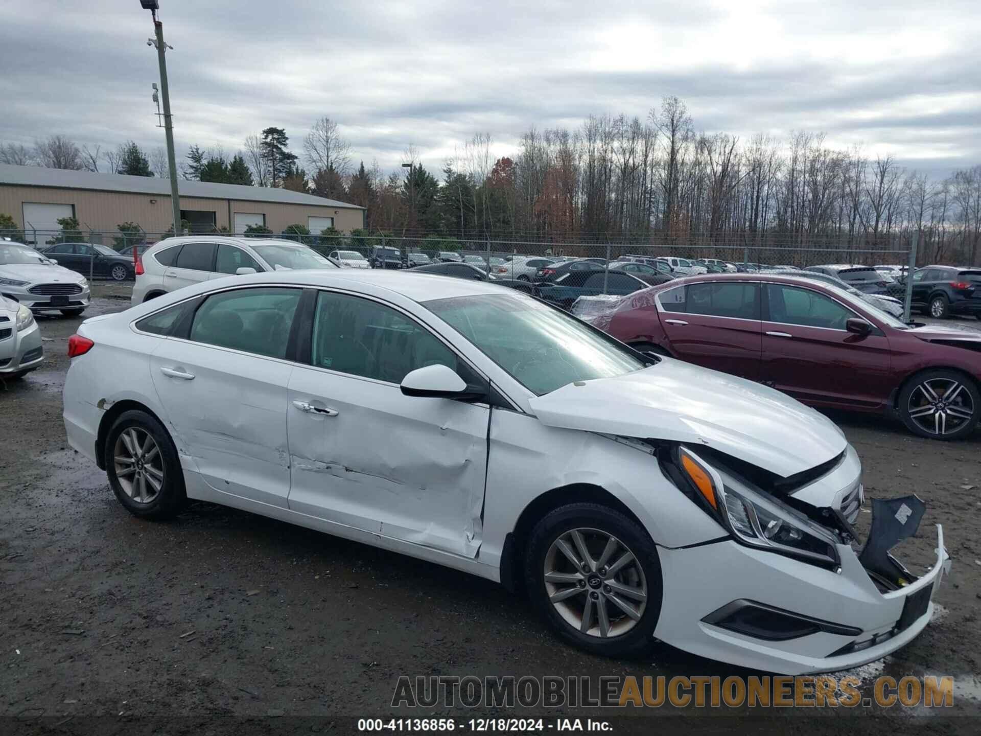 5NPE24AF8GH322019 HYUNDAI SONATA 2016