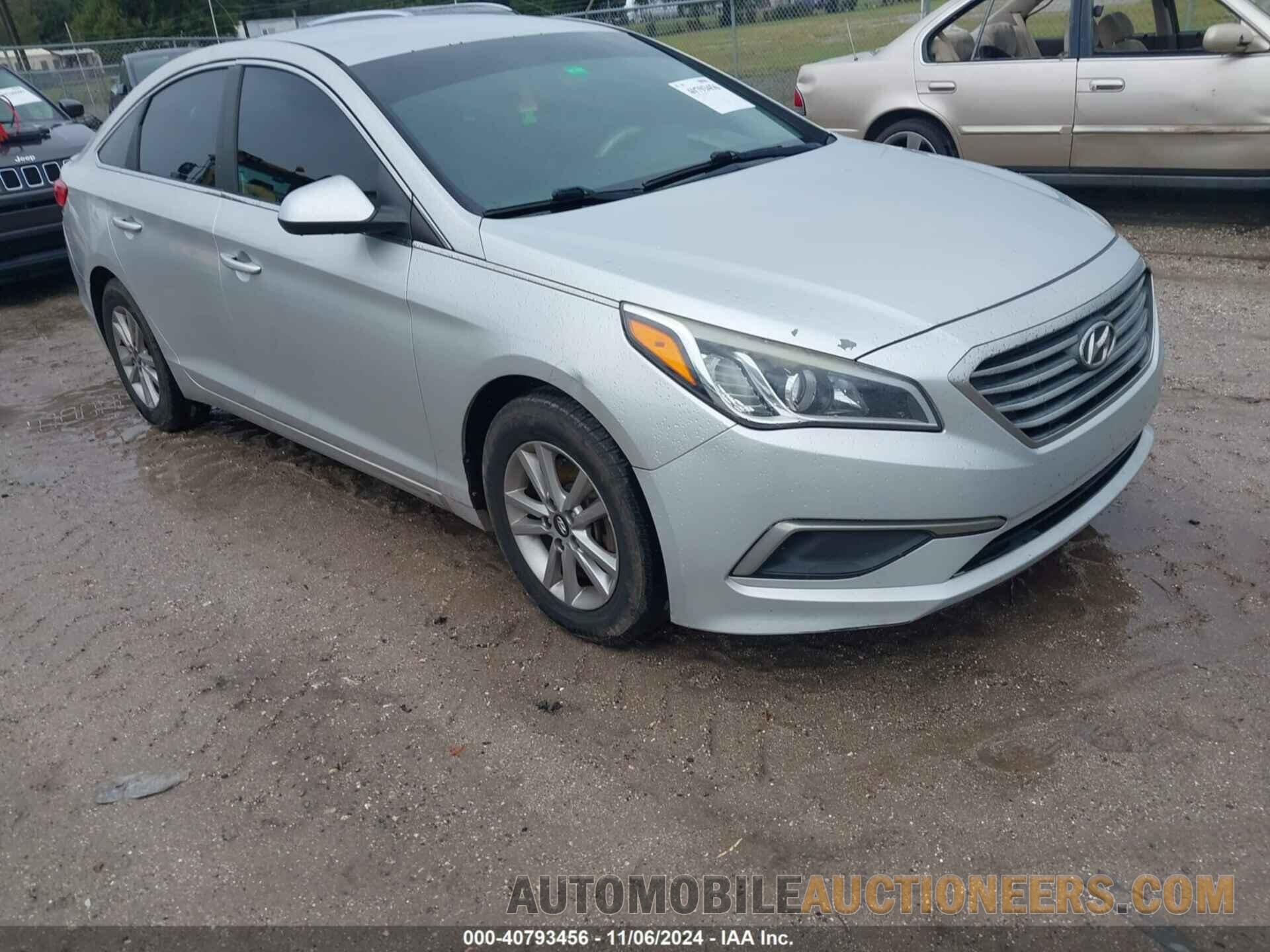 5NPE24AF8GH373424 HYUNDAI SONATA 2016