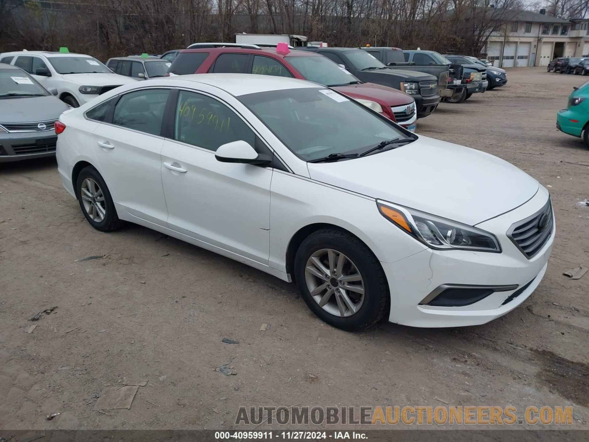 5NPE24AF8GH374671 HYUNDAI SONATA 2016