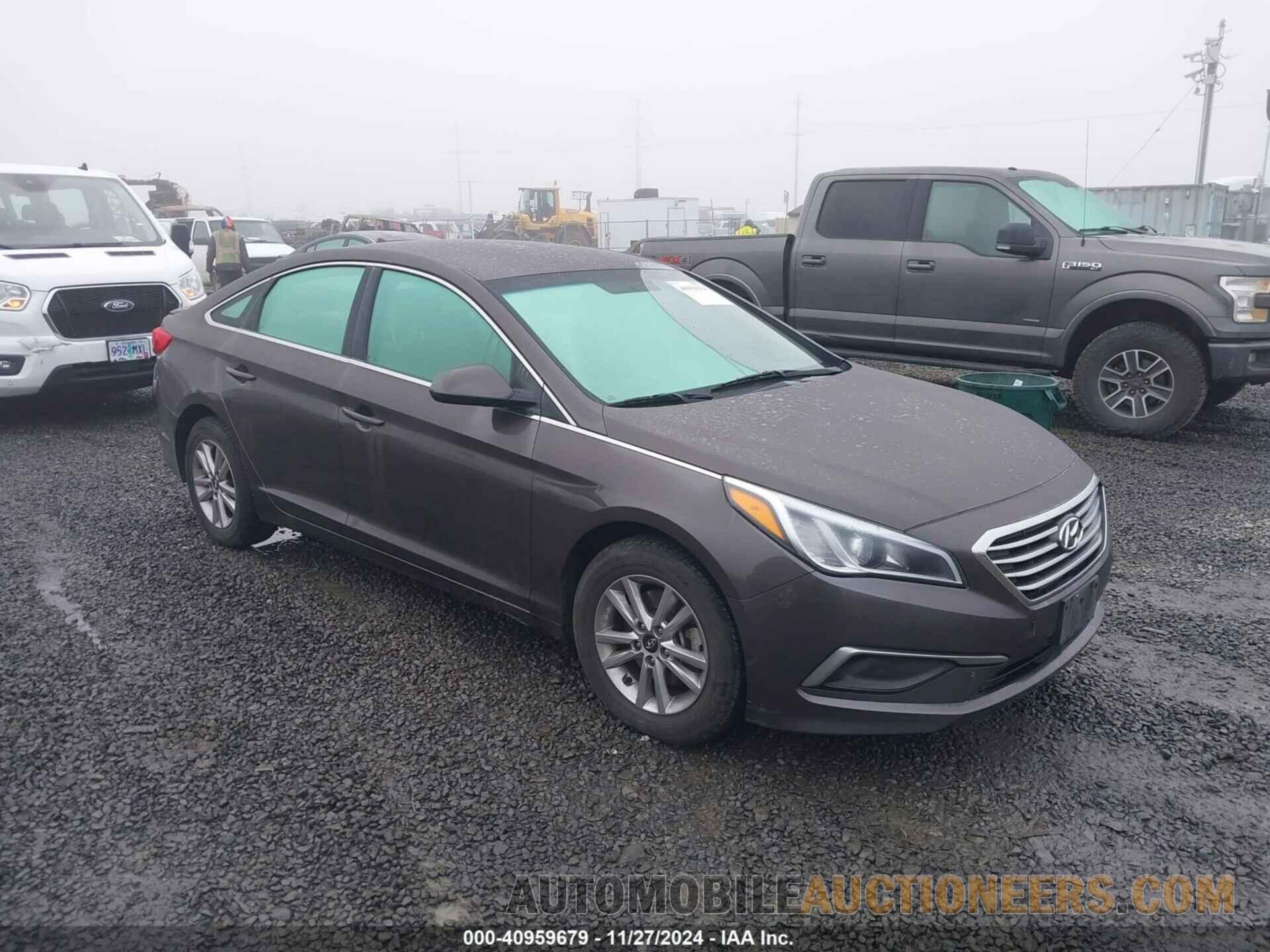 5NPE24AF8GH385024 HYUNDAI SONATA 2016