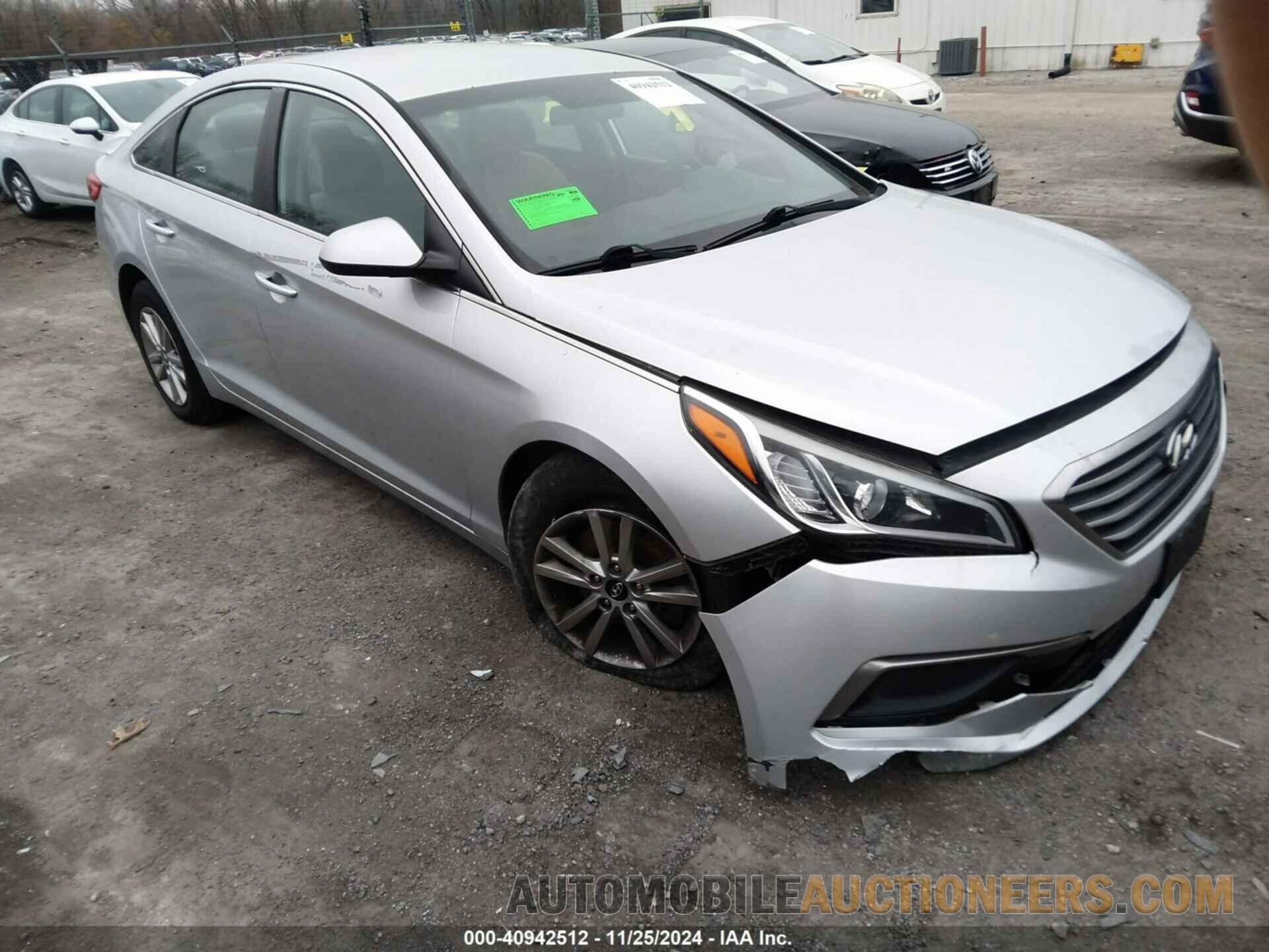 5NPE24AF8GH402288 HYUNDAI SONATA 2016