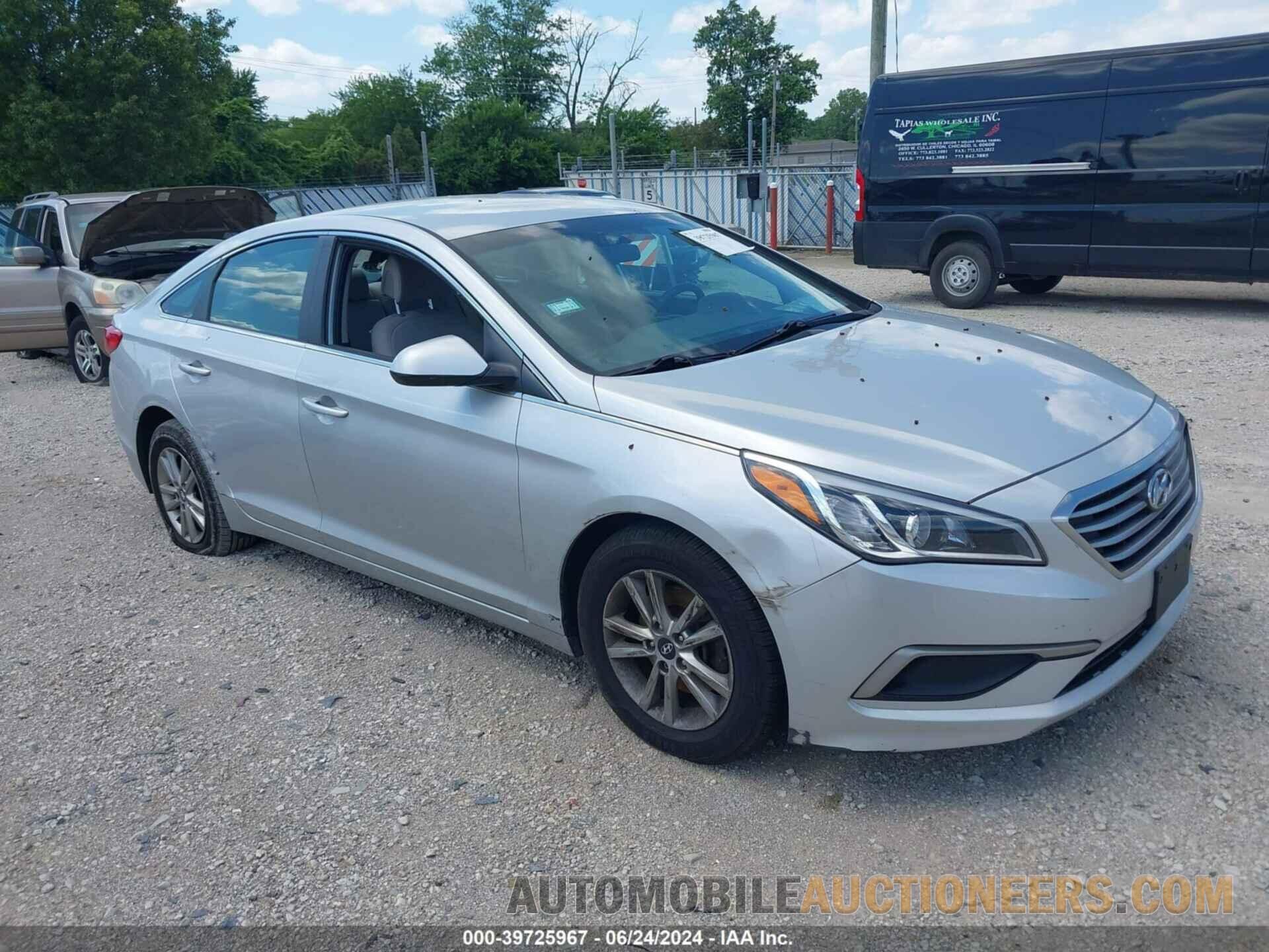 5NPE24AF8HH541578 HYUNDAI SONATA 2017