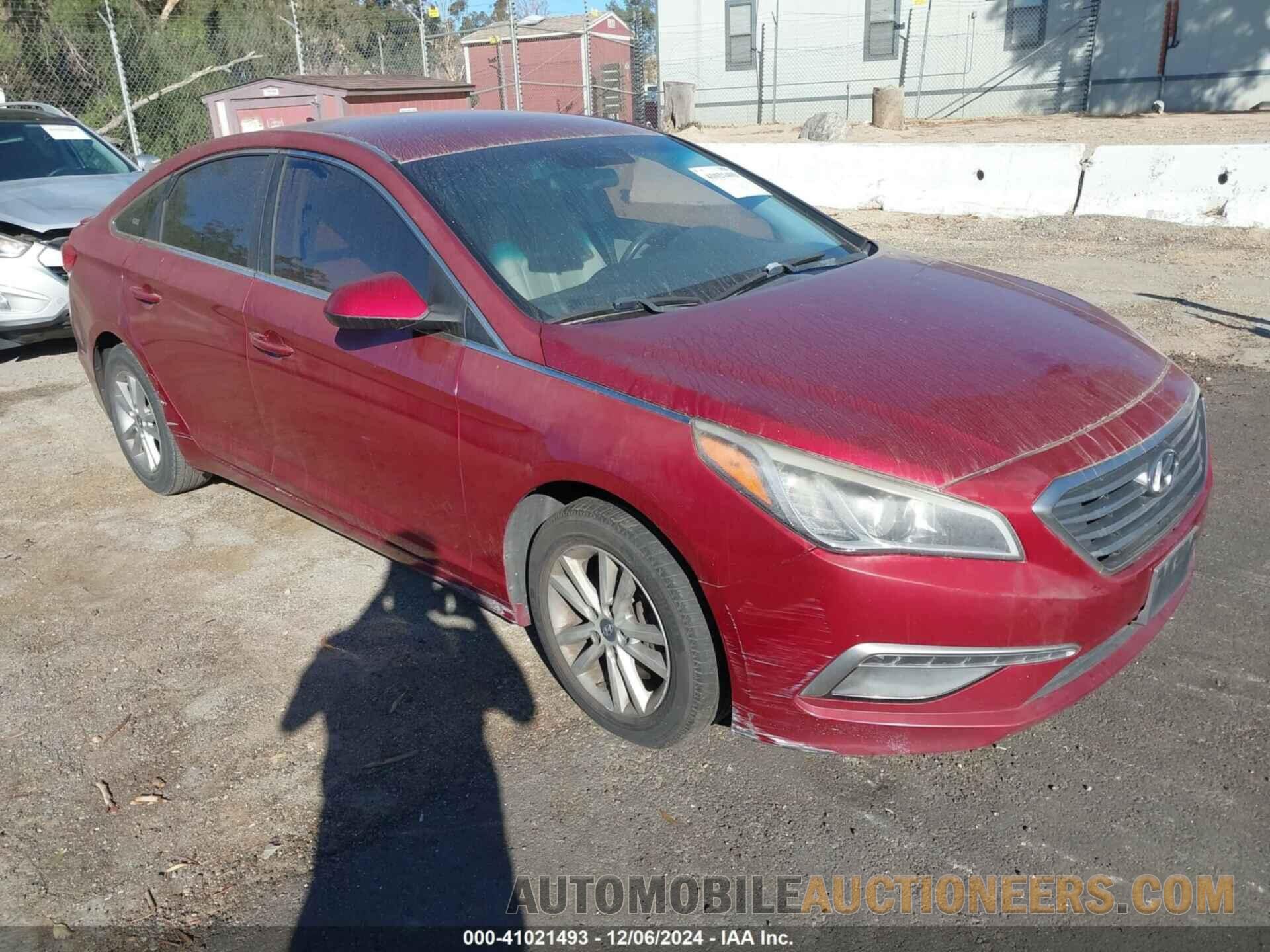 5NPE24AF9FH007423 HYUNDAI SONATA 2015