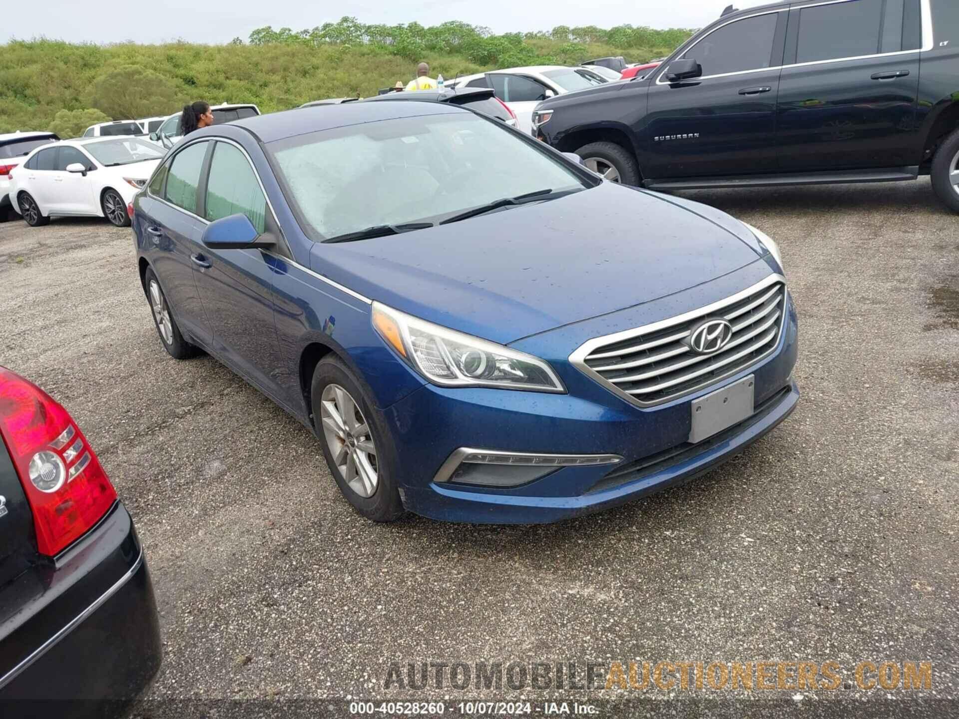 5NPE24AF9FH020818 HYUNDAI SONATA 2015