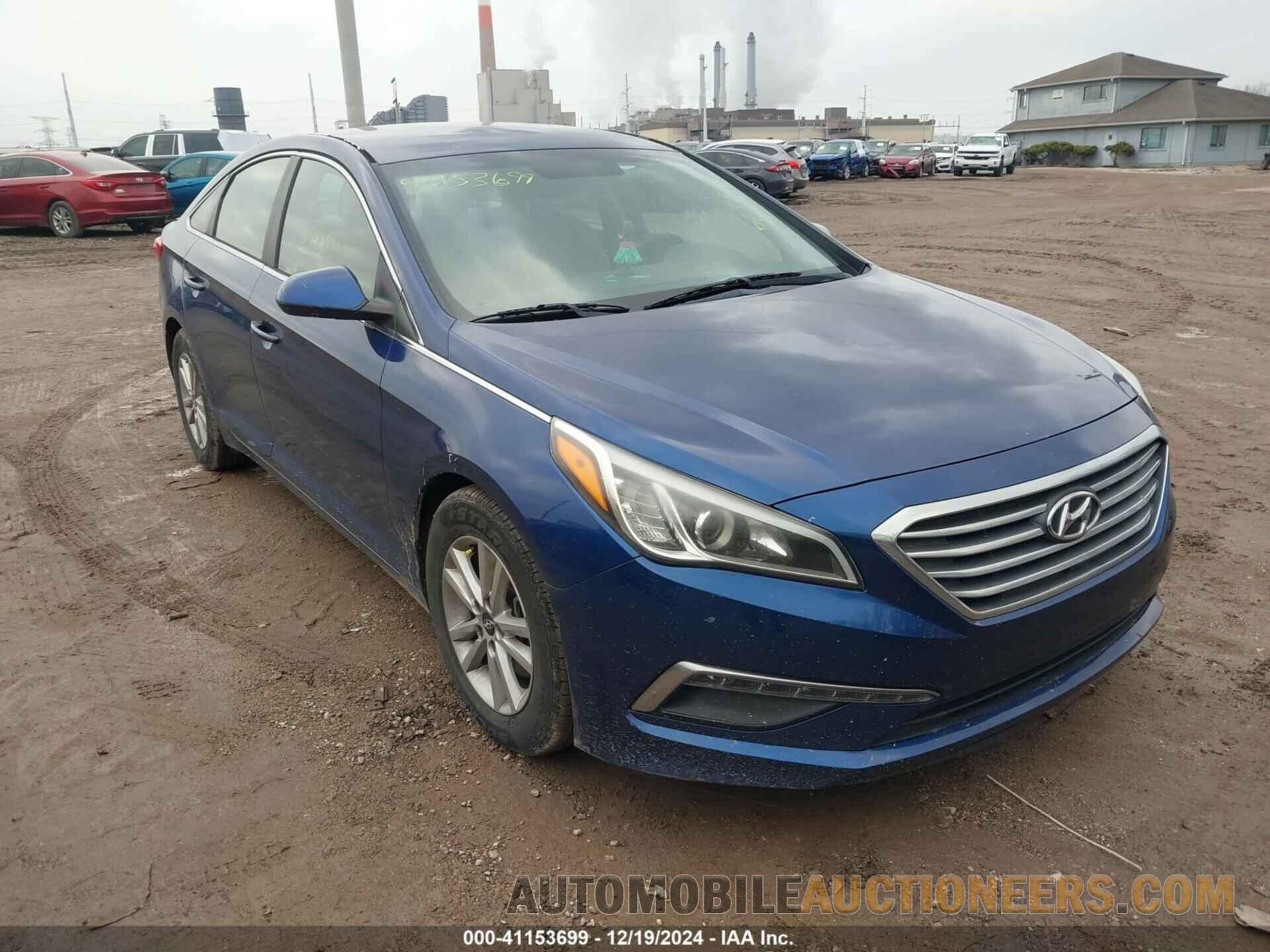 5NPE24AF9FH108347 HYUNDAI SONATA 2015