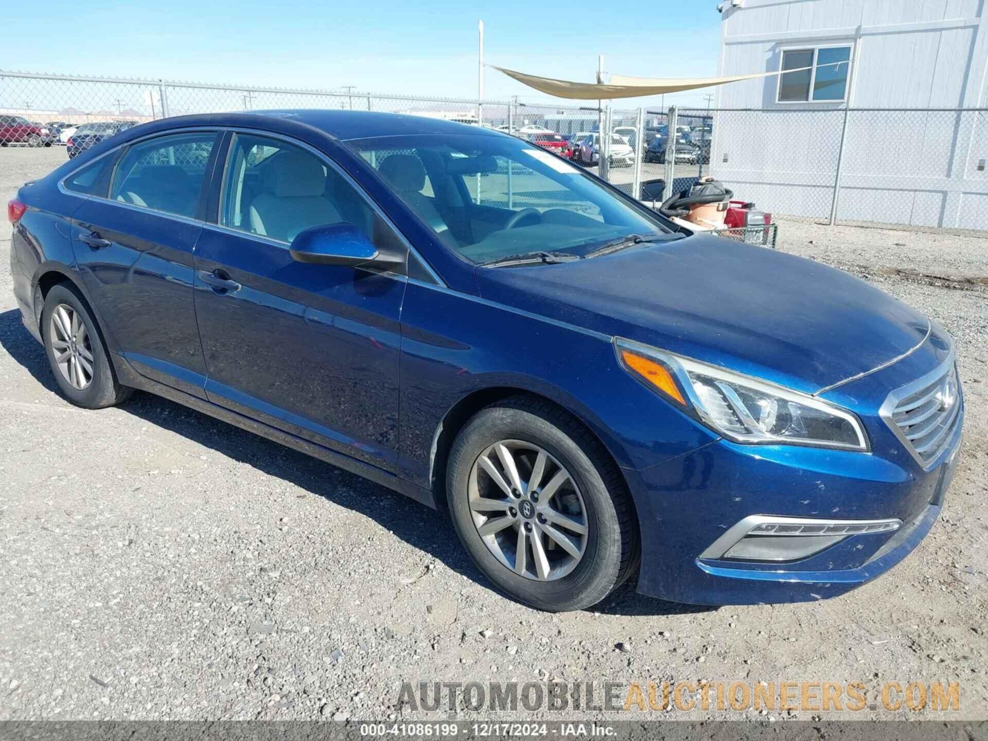 5NPE24AF9FH138903 HYUNDAI SONATA 2015