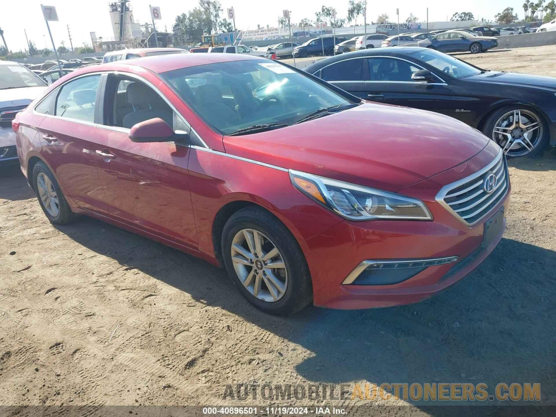 5NPE24AF9FH139081 HYUNDAI SONATA 2015