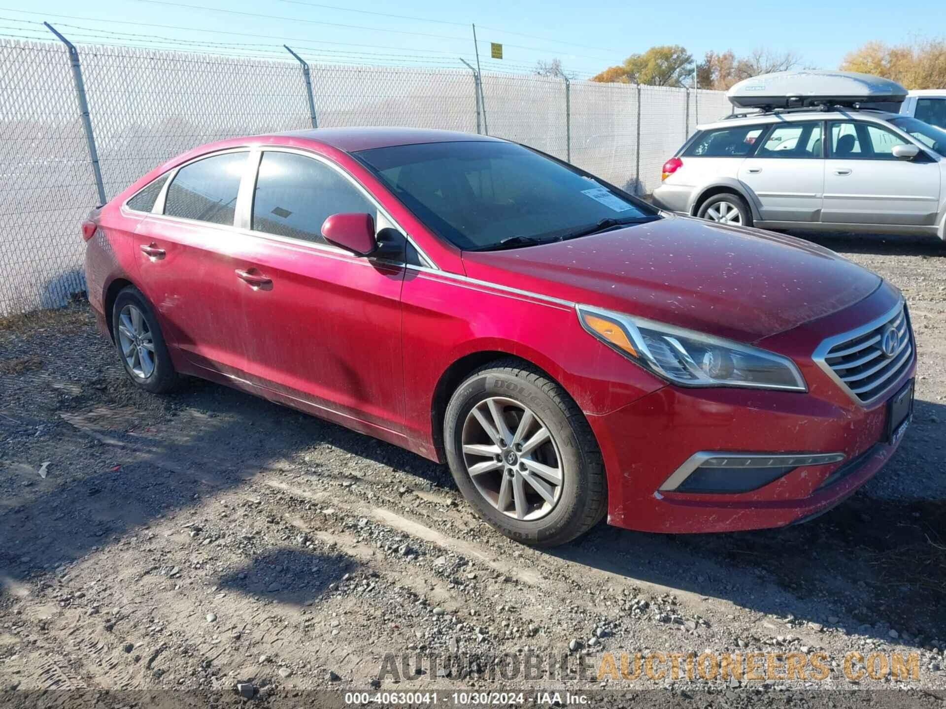 5NPE24AF9FH211140 HYUNDAI SONATA 2015