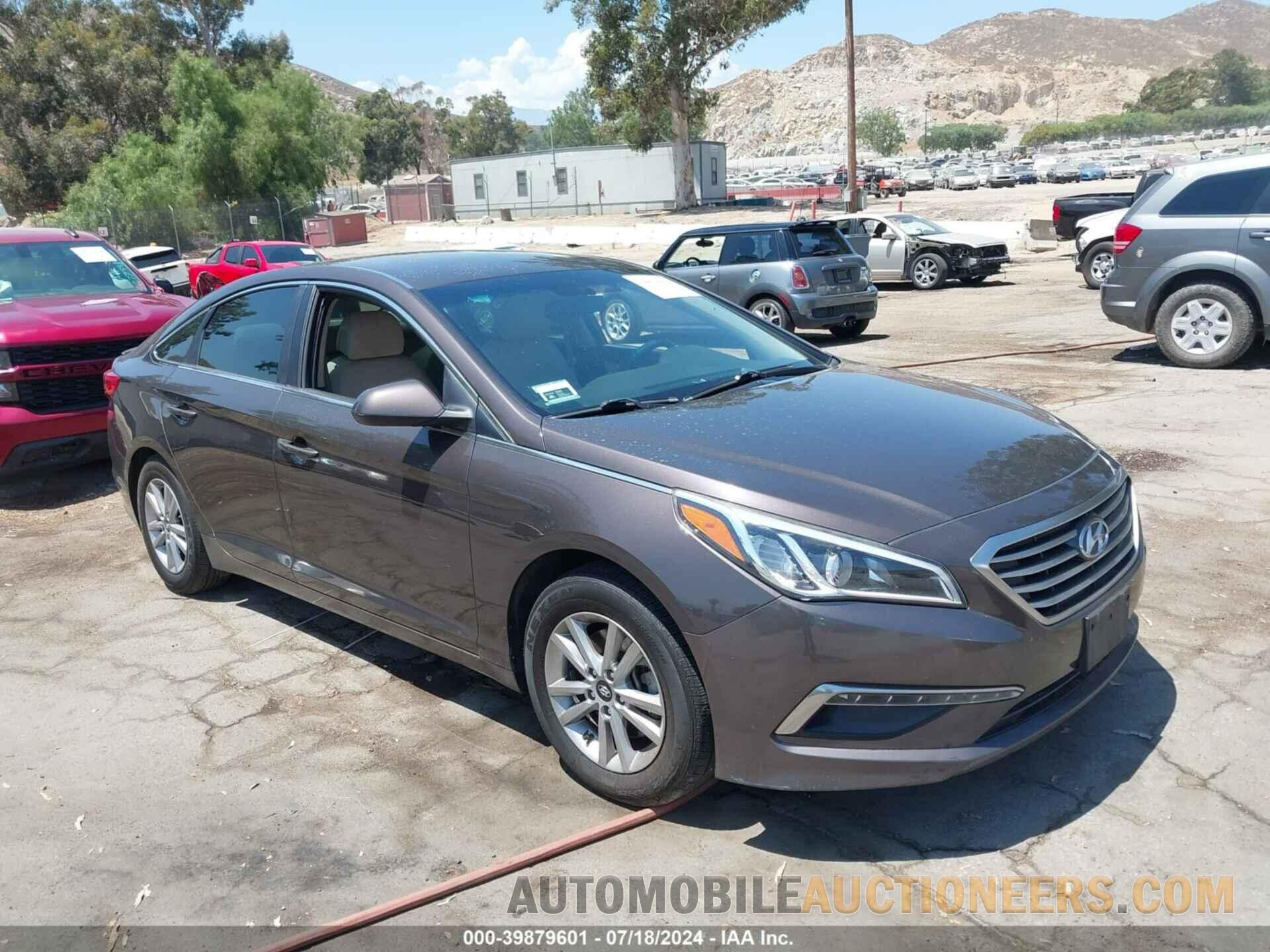 5NPE24AF9FH220551 HYUNDAI SONATA 2015