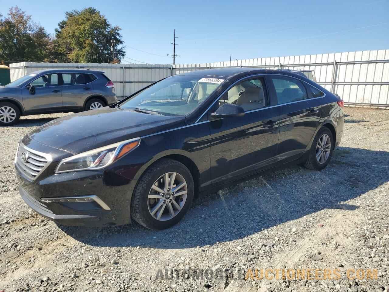 5NPE24AF9FH222347 HYUNDAI SONATA 2015