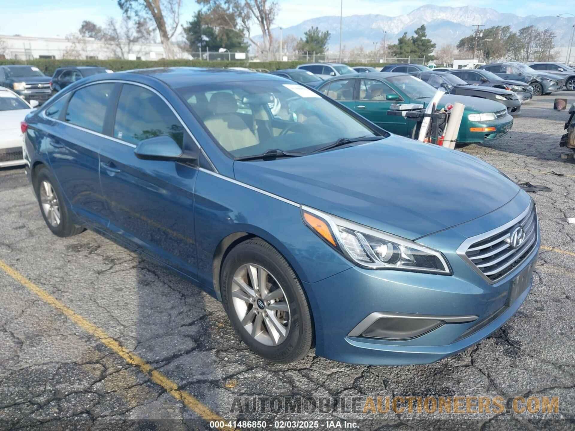 5NPE24AF9GH281304 HYUNDAI SONATA 2016