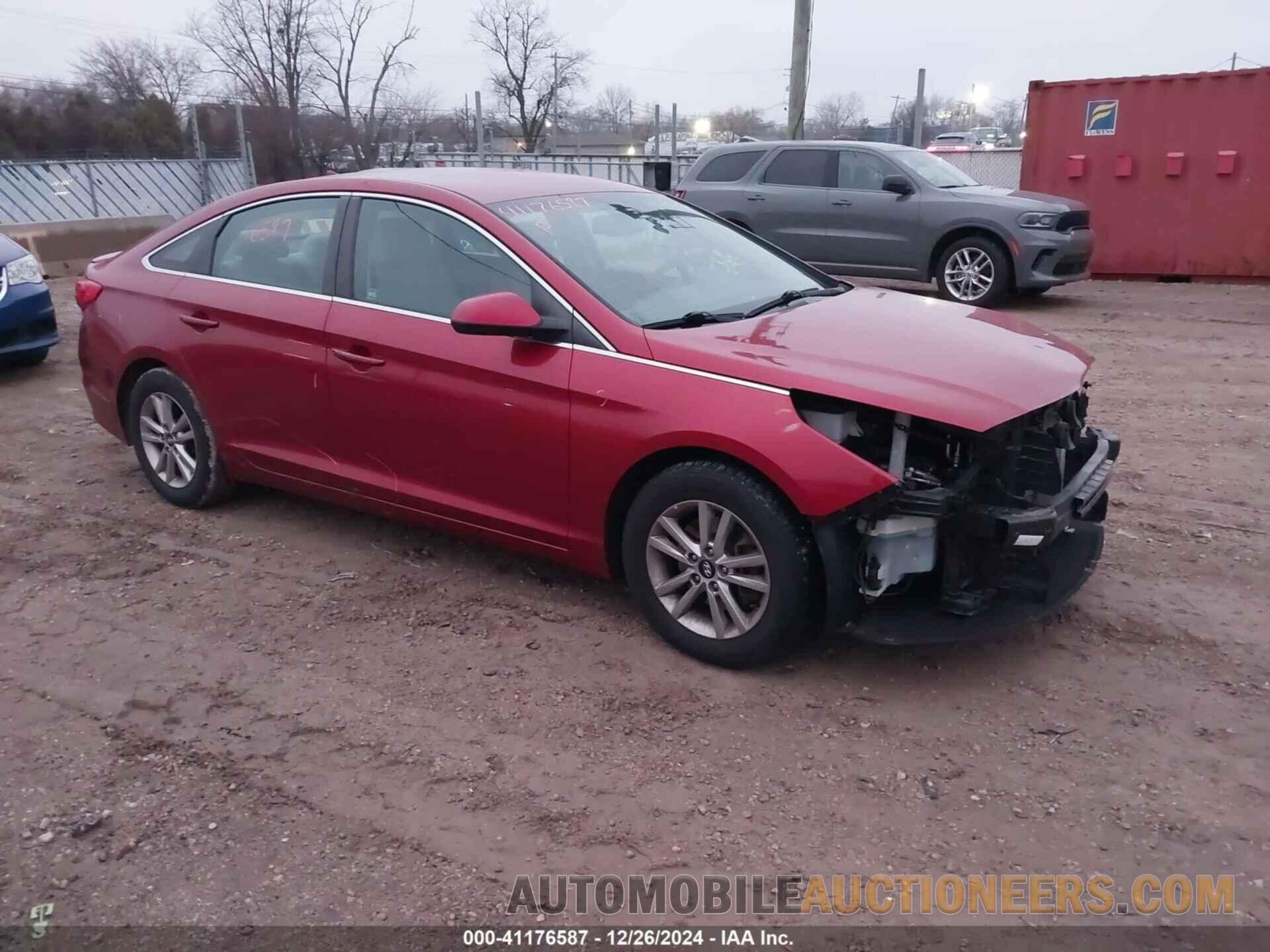 5NPE24AF9GH386716 HYUNDAI SONATA 2016