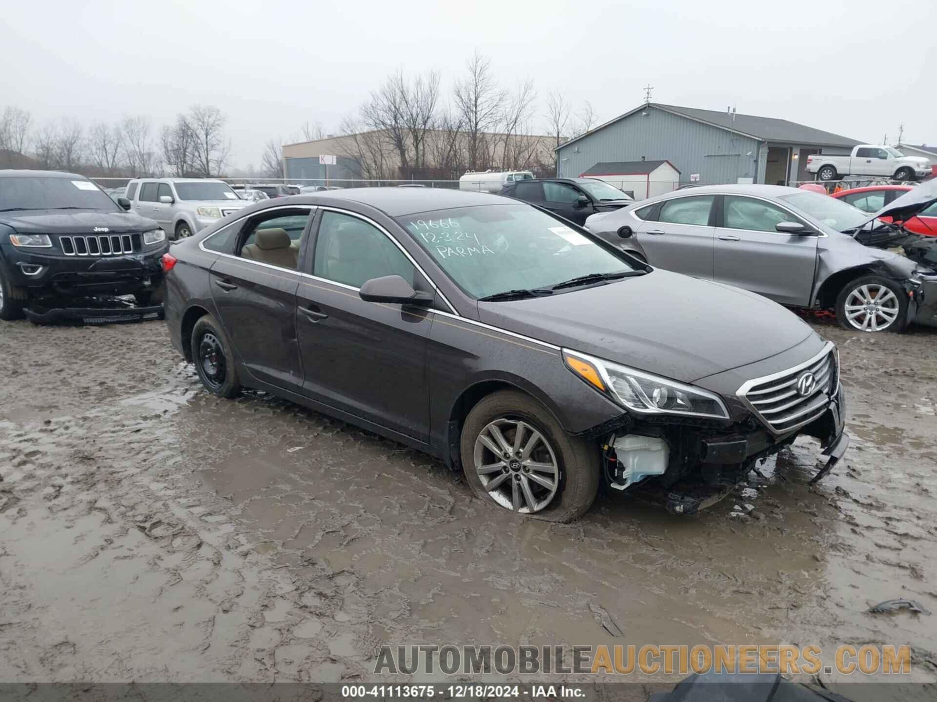 5NPE24AF9HH449296 HYUNDAI SONATA 2017