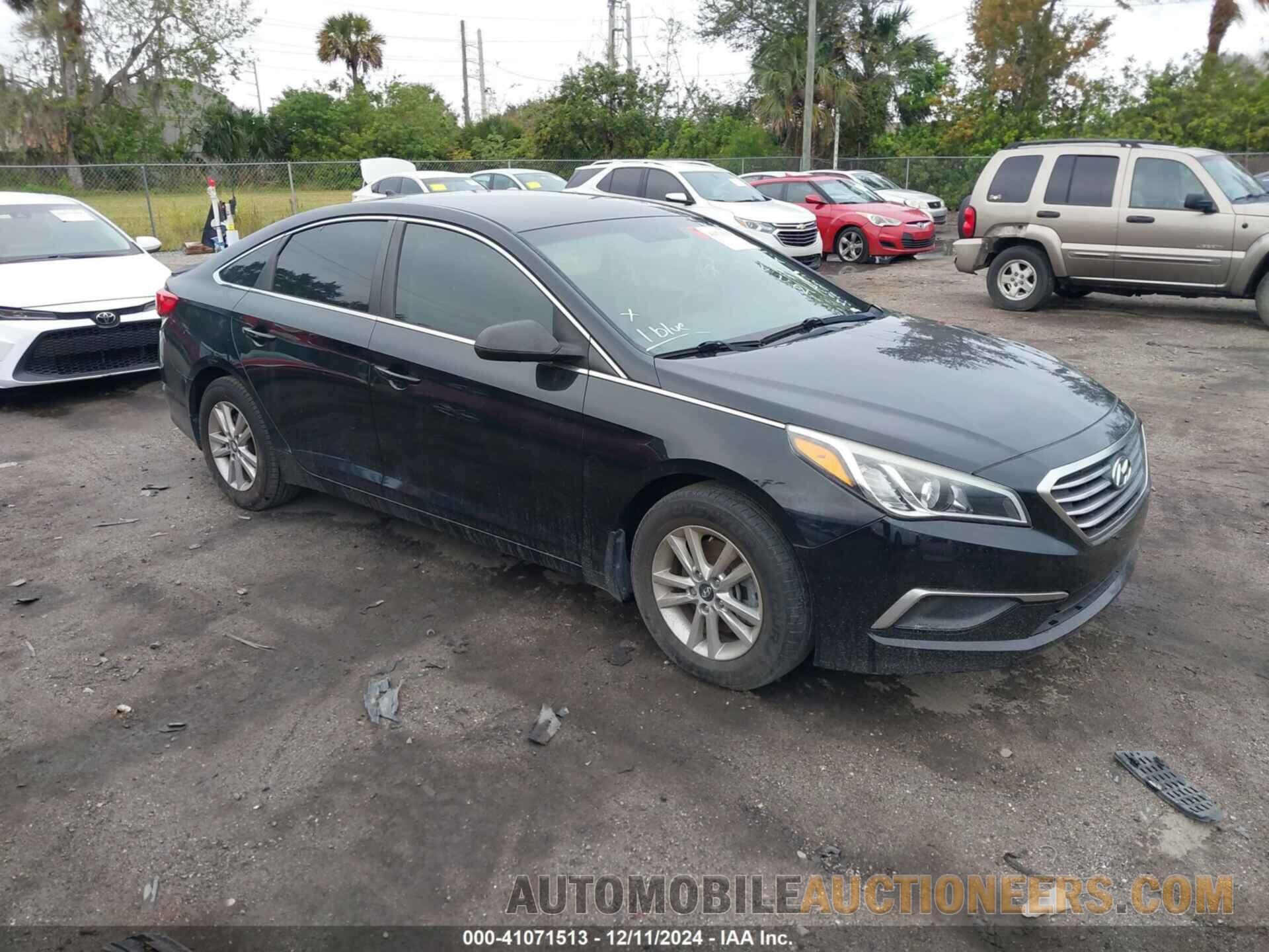 5NPE24AF9HH475297 HYUNDAI SONATA 2017