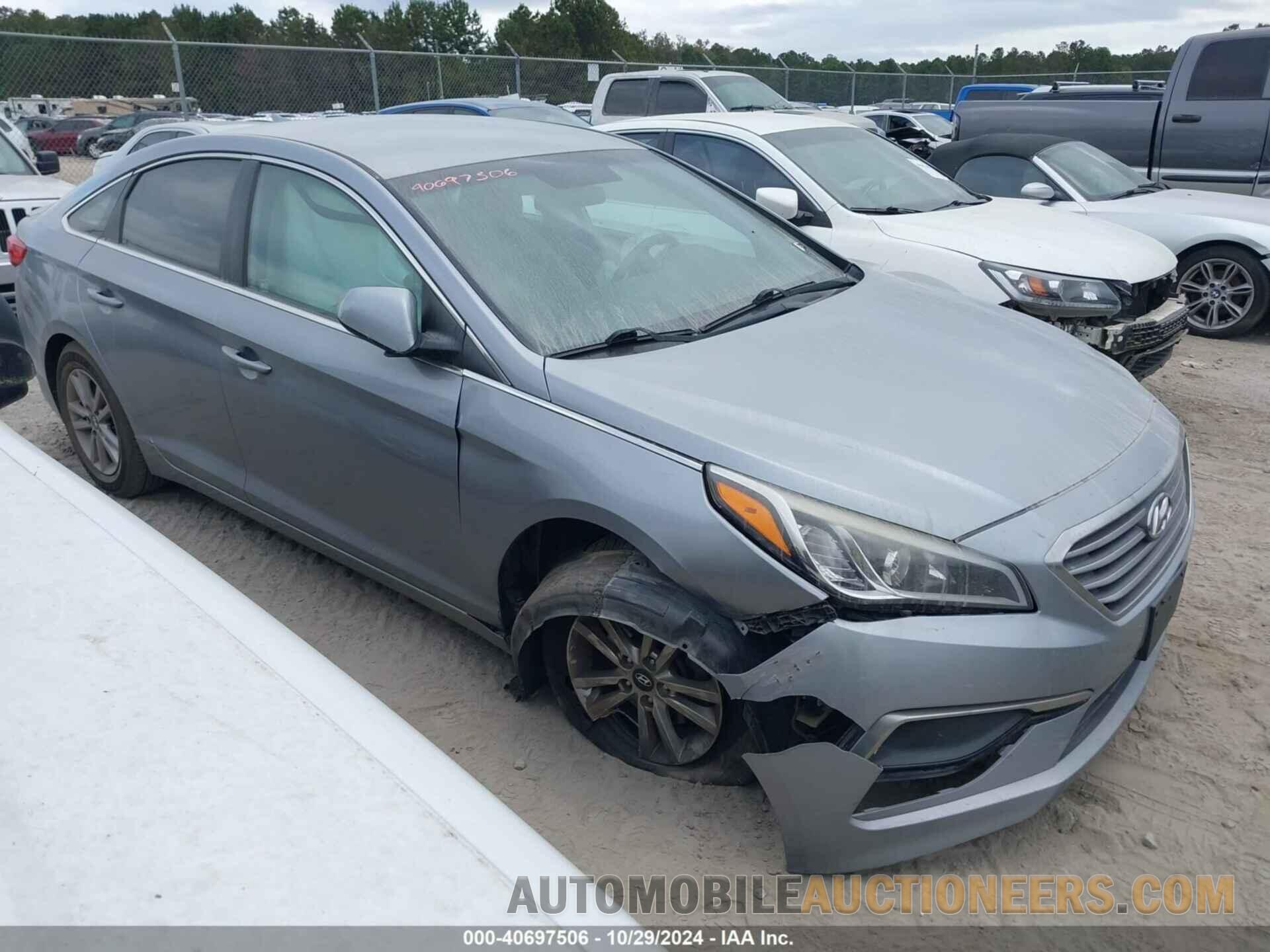 5NPE24AF9HH492245 HYUNDAI SONATA 2017